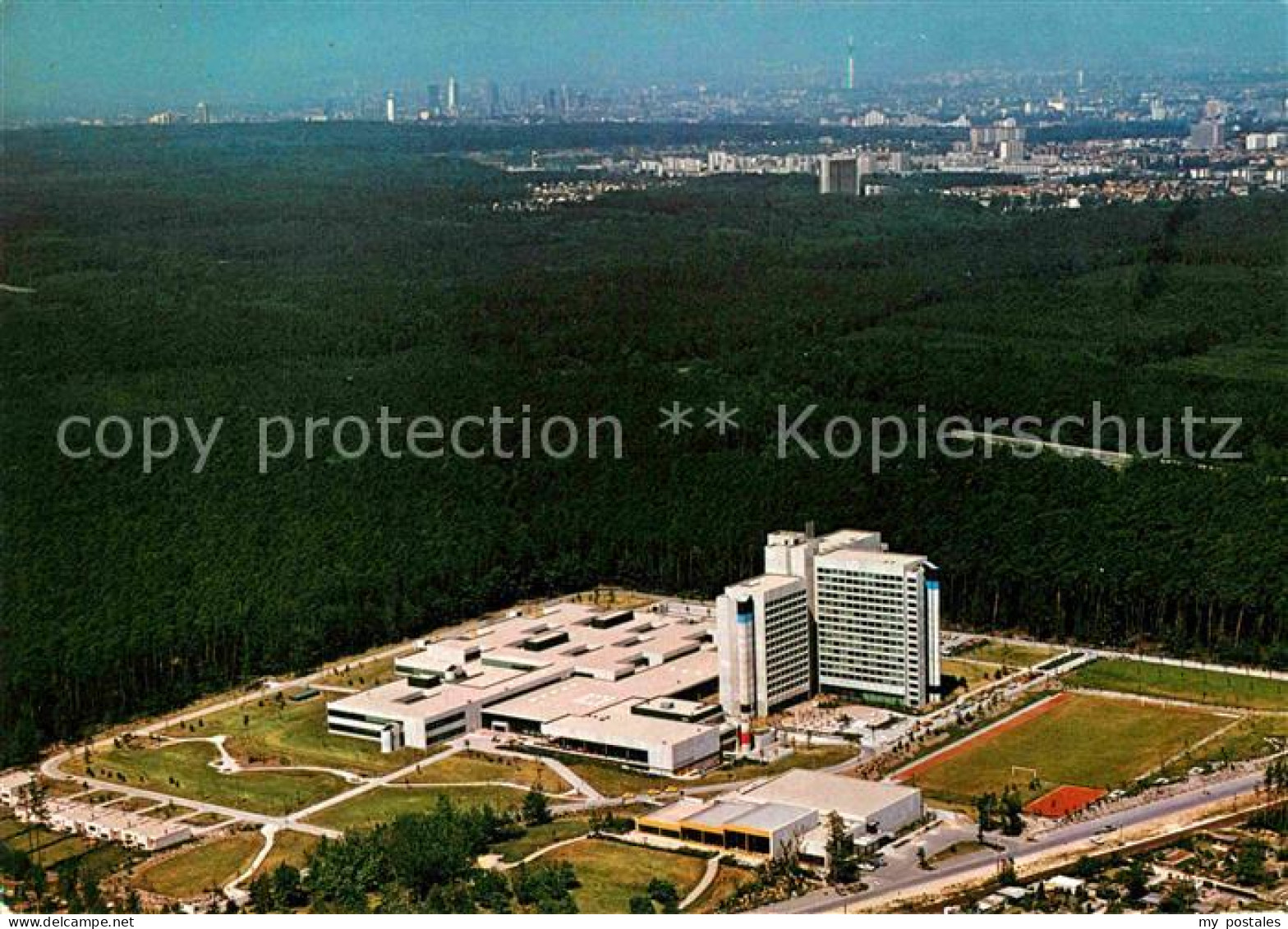 Heusenstamm Fliegeraufnahme Oberpostdirektion