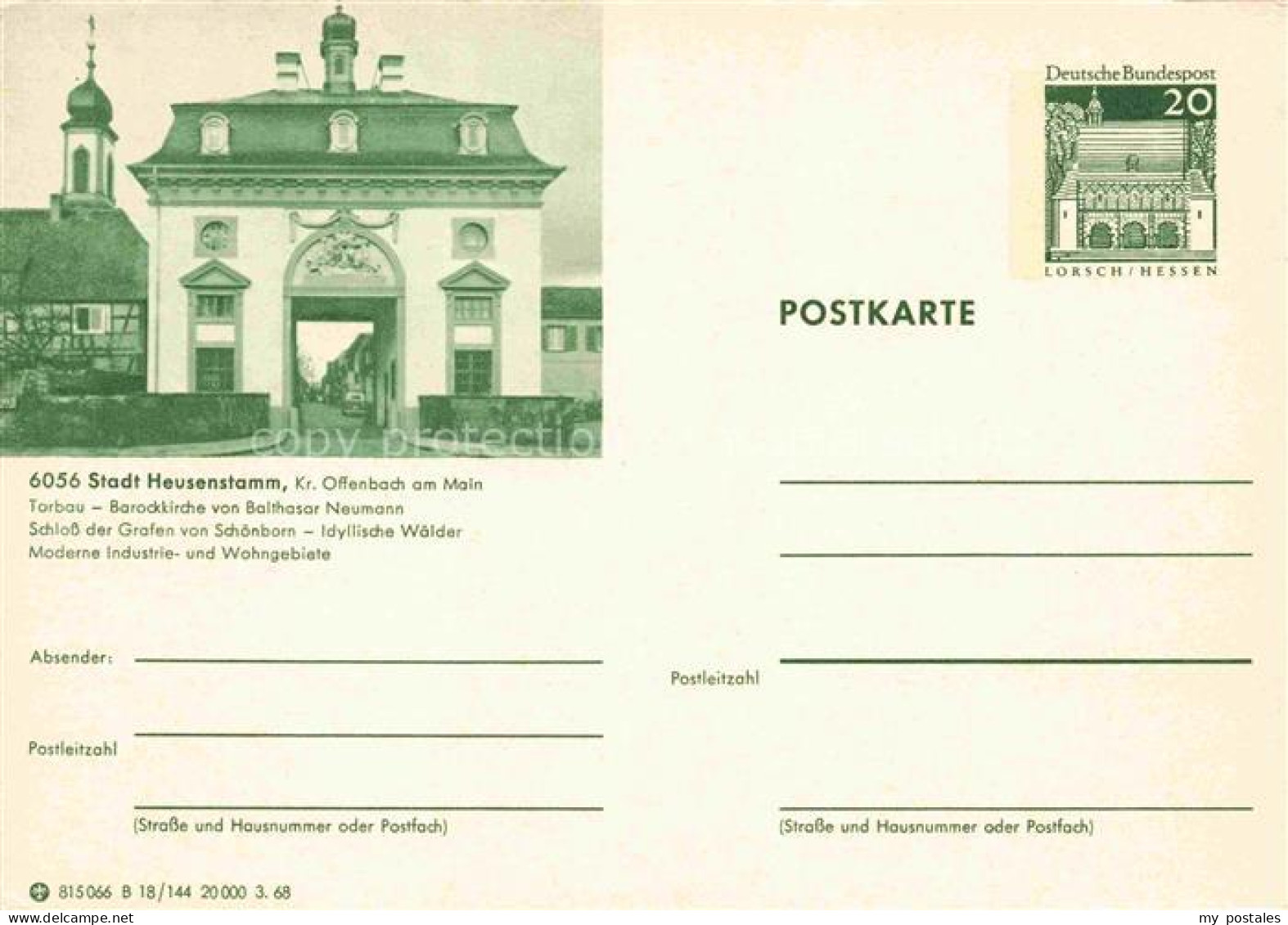 Heusenstamm Torbau Barockkirche von Balthasar Neumann