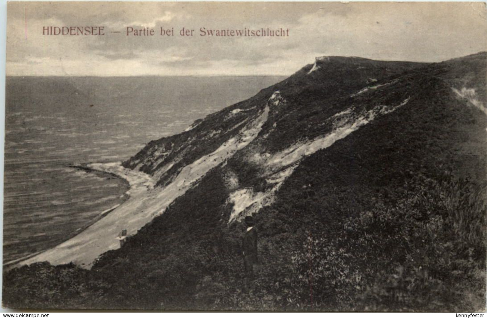 Hiddensee, Partie bei der Swantewitschlucht