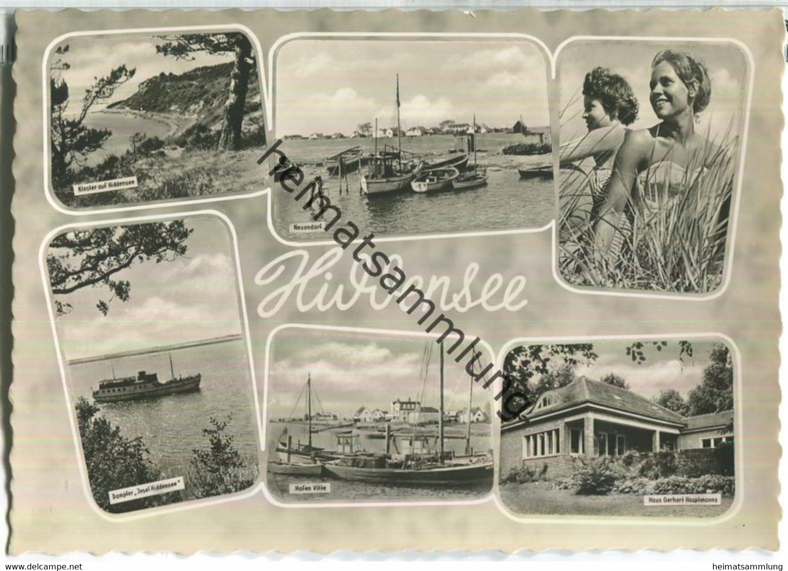 Hiddensee - Verlag Konsum Foku Magdeburg 60er Jahre