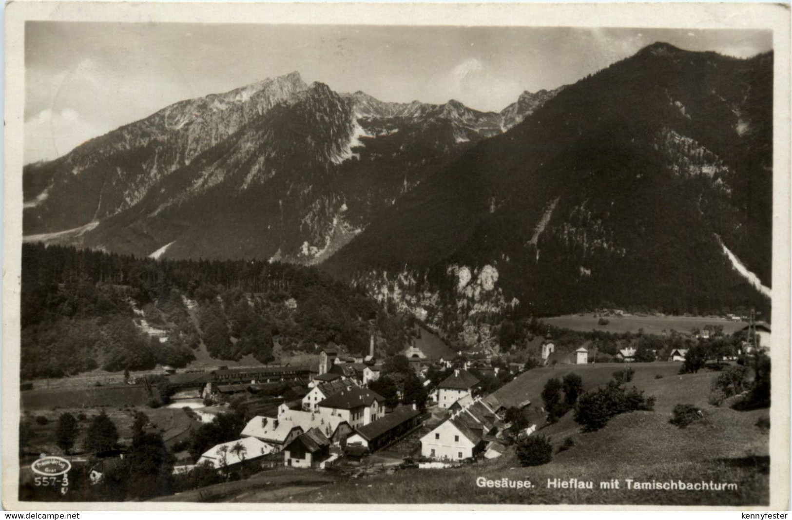 Hieflau mit Tamischbachturm