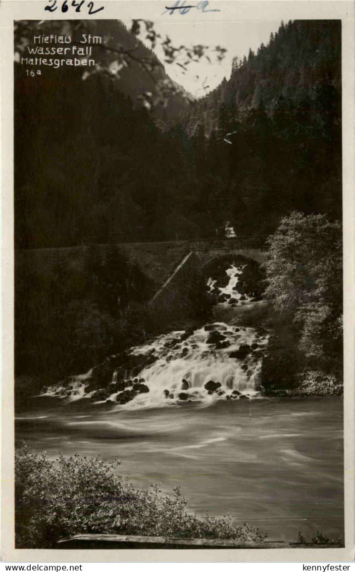 Hieflau, Wasserfall Hatlesgraben