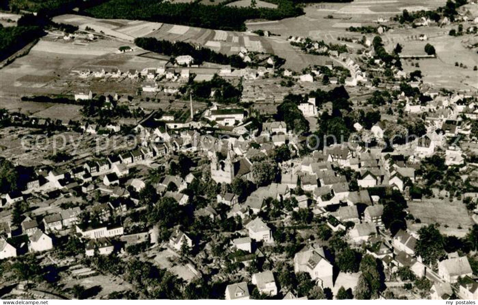 Hilchenbach Fliegeraufnahme Gesamtansicht