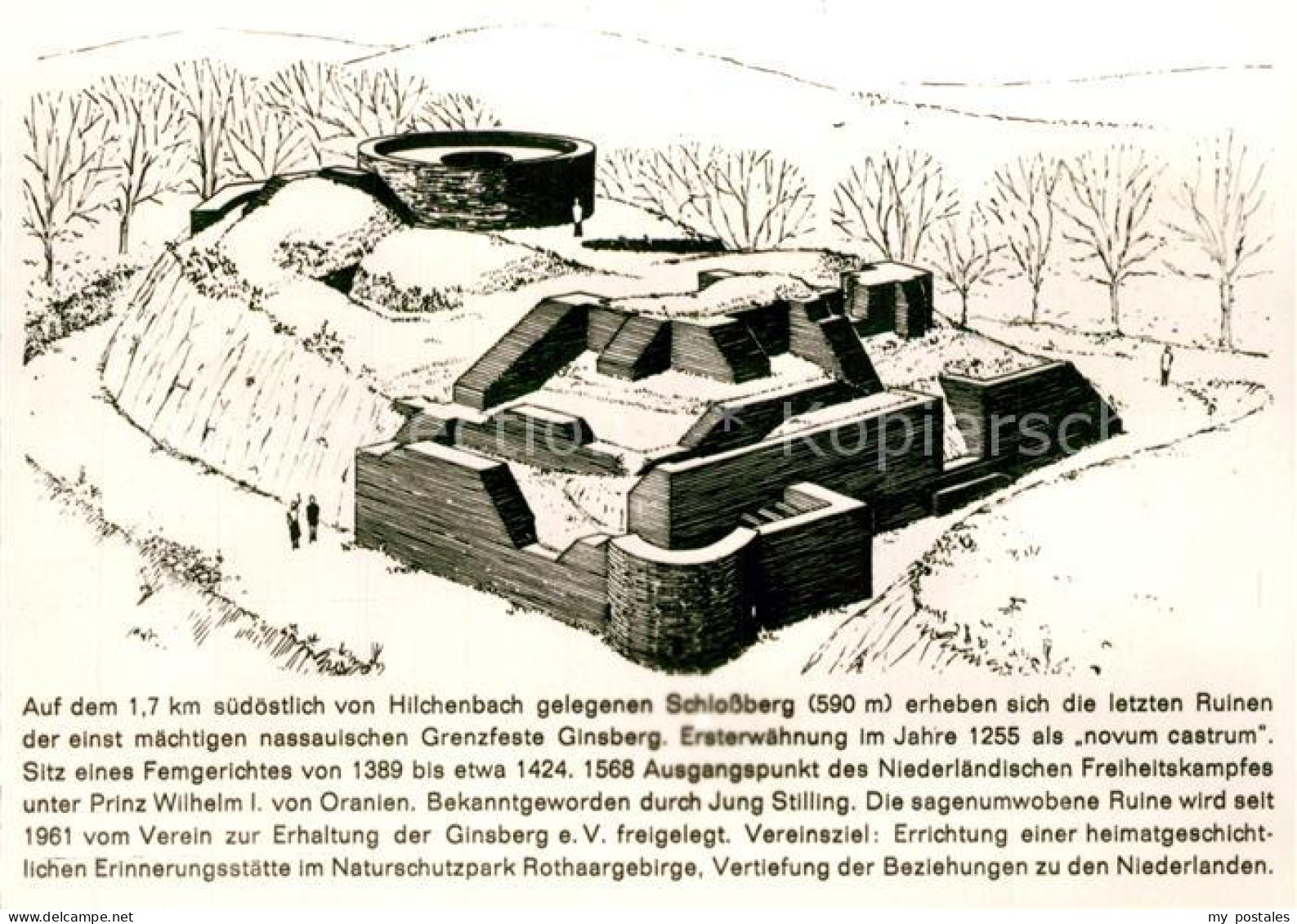 Hilchenbach Ruine Ginsberg