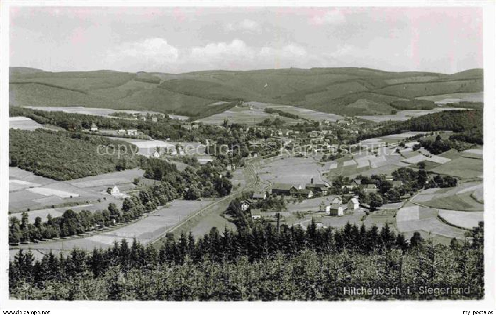 Hilchenbach Siegen-Wittgenstein NRW Fliegeraufnahme