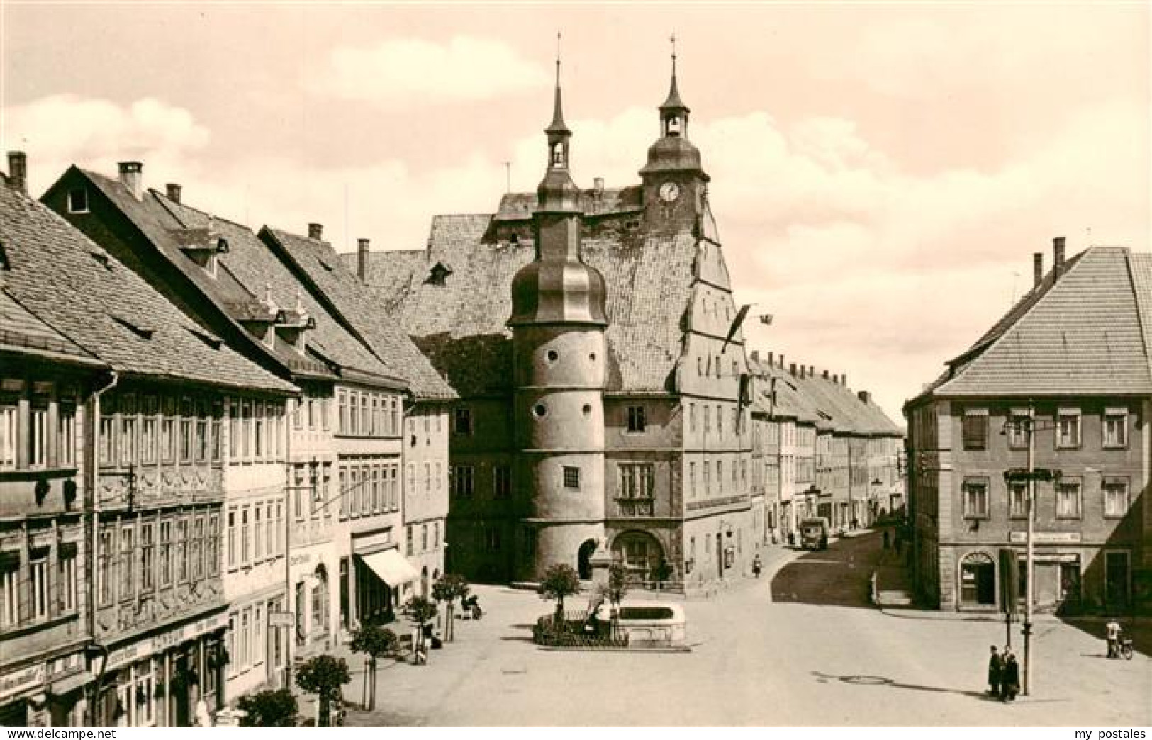 Hildburghausen Rathaus Marktplatz