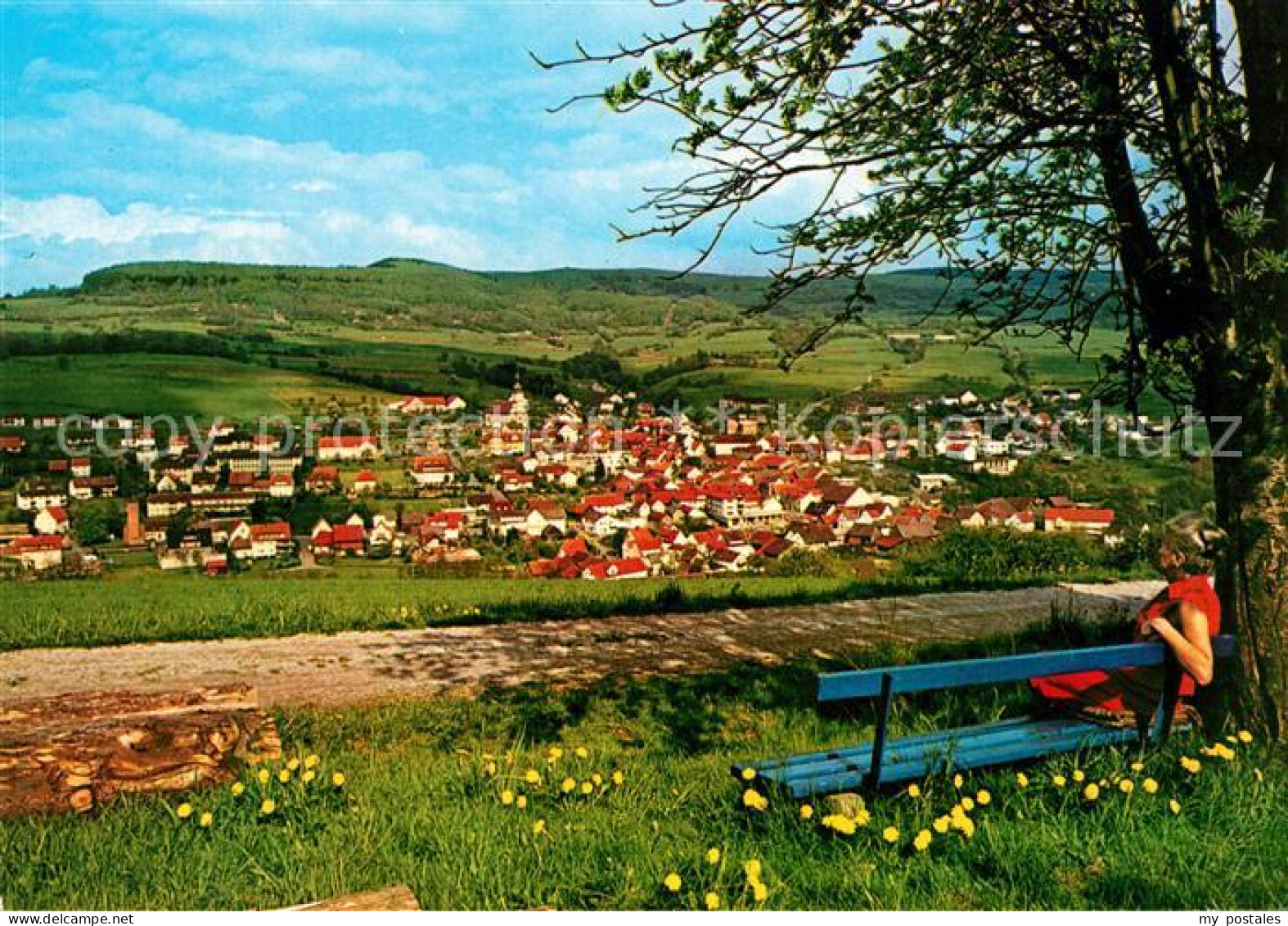 Hilders Rhoen Buchschirmkueppel Haus der Jugend Panorama