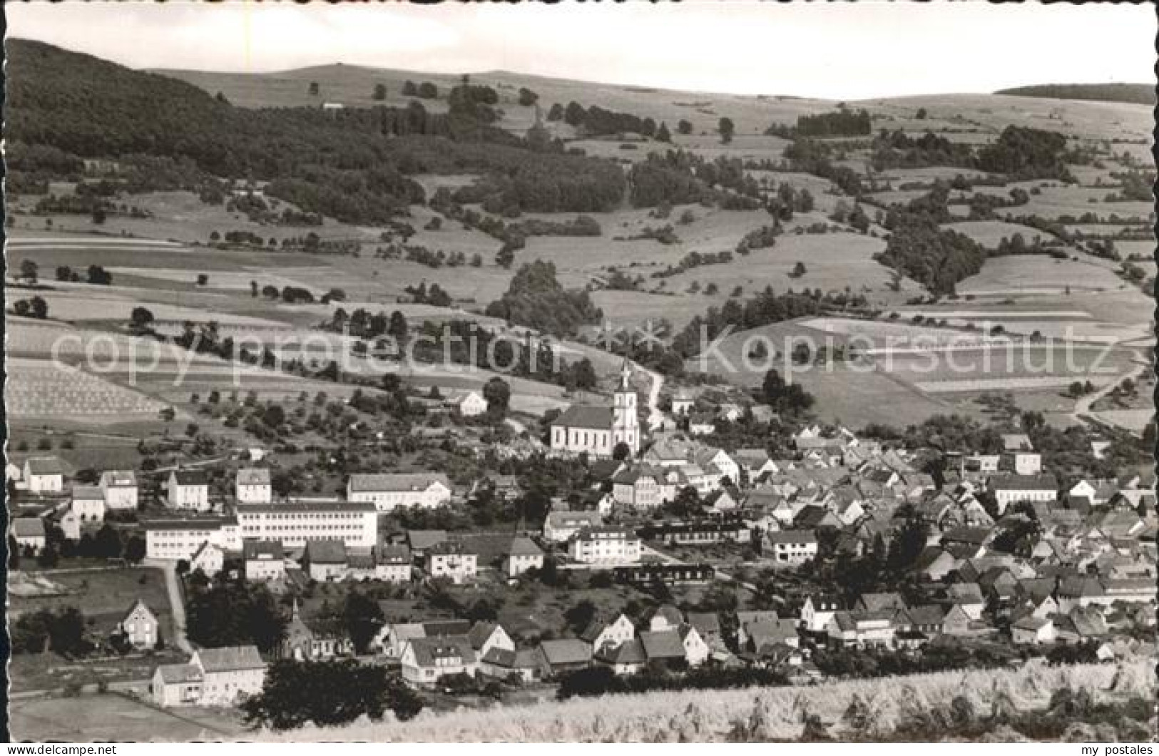 Hilders Rhoen Rhoen Ortsansicht