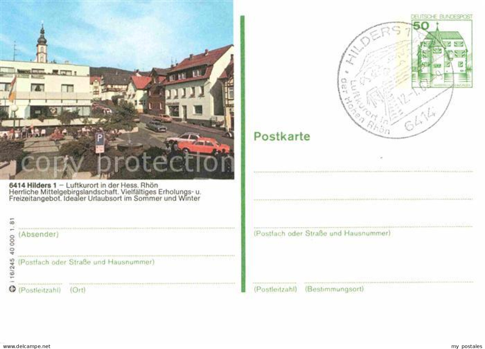 Hilders Rhoen Stadtansicht
