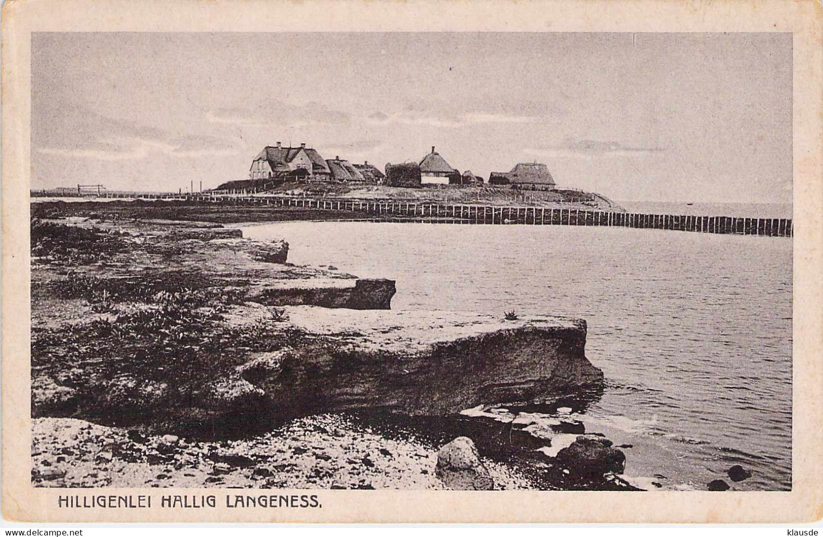 Hiligenlei Hallig Langenness