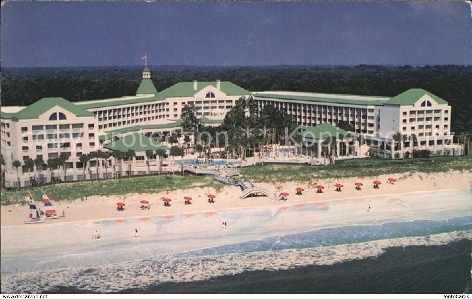 Hilton Head Island The Westin Resort Beach aerial view