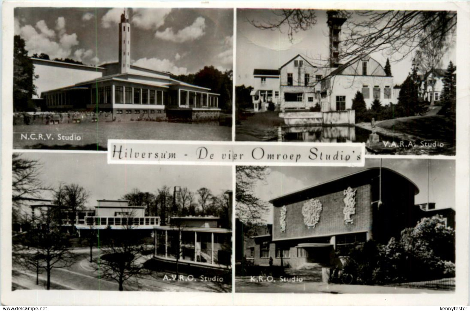 Hilversum - De vier Omroep Studio