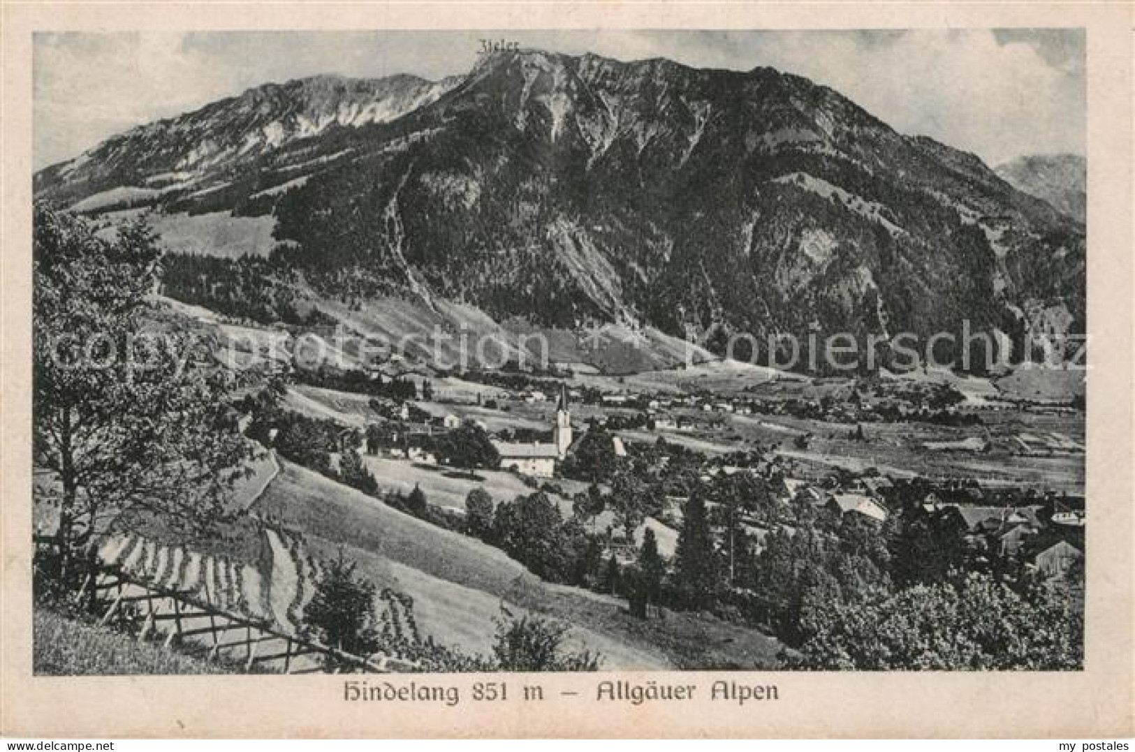 Hindelang Teilansicht