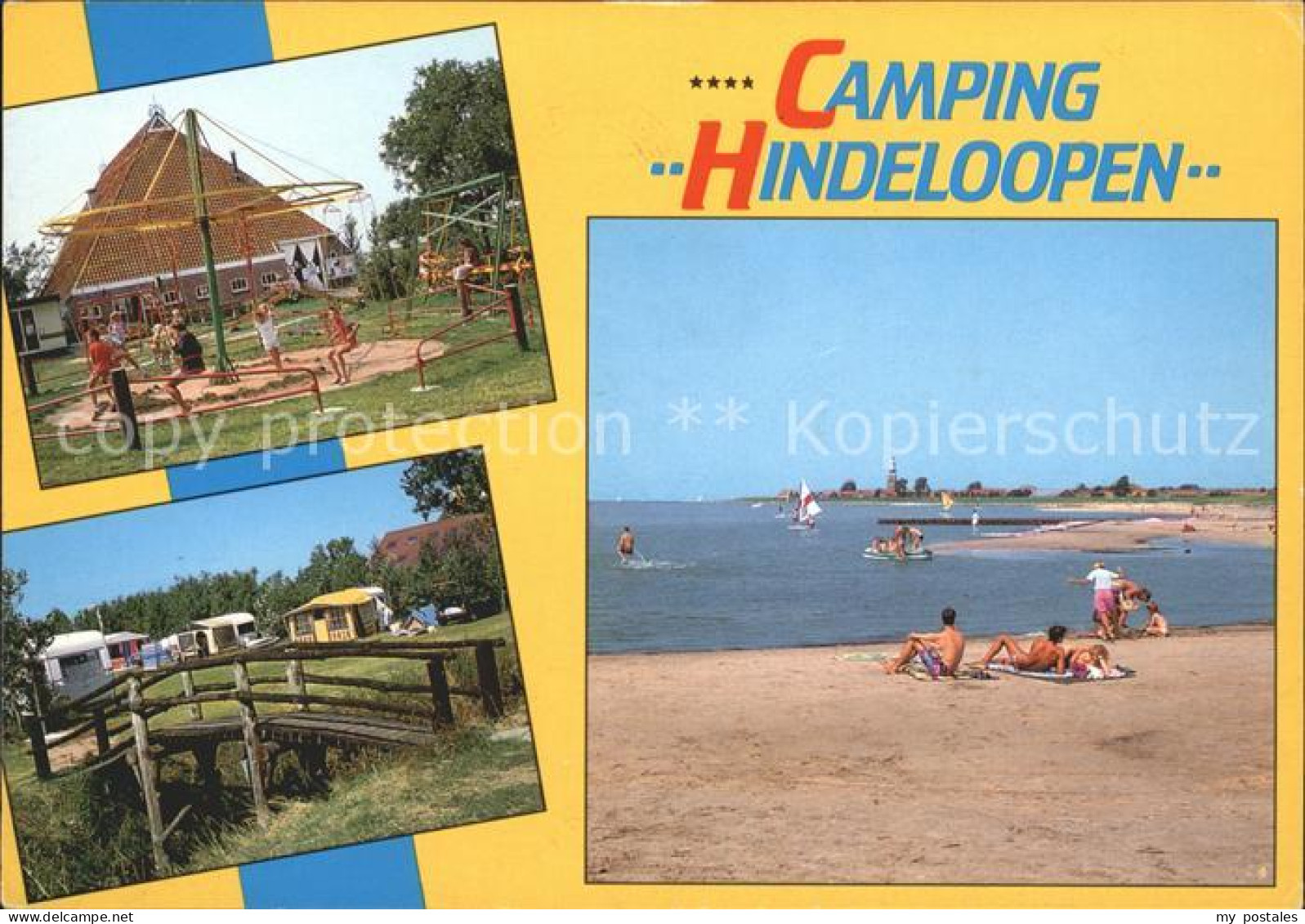 Hindeloopen Camping Hindeloopen Strand Spielplatz