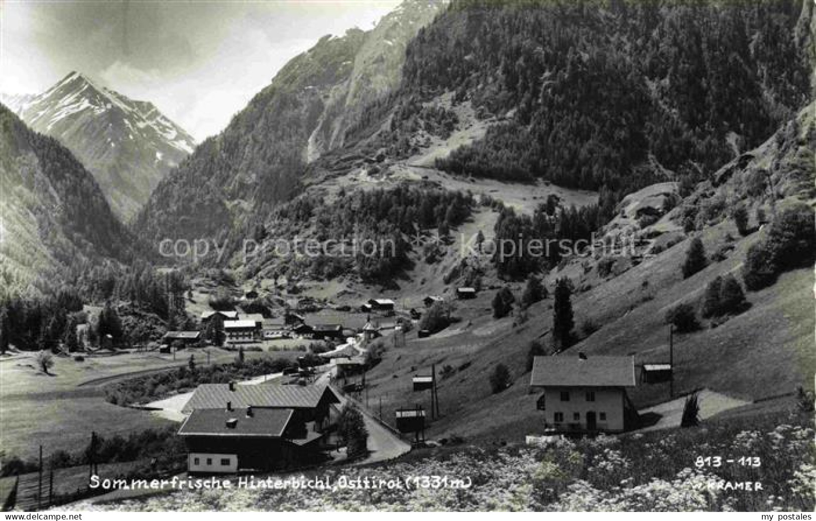 Hinterbichl Praegraten Panorama Sommerfrische