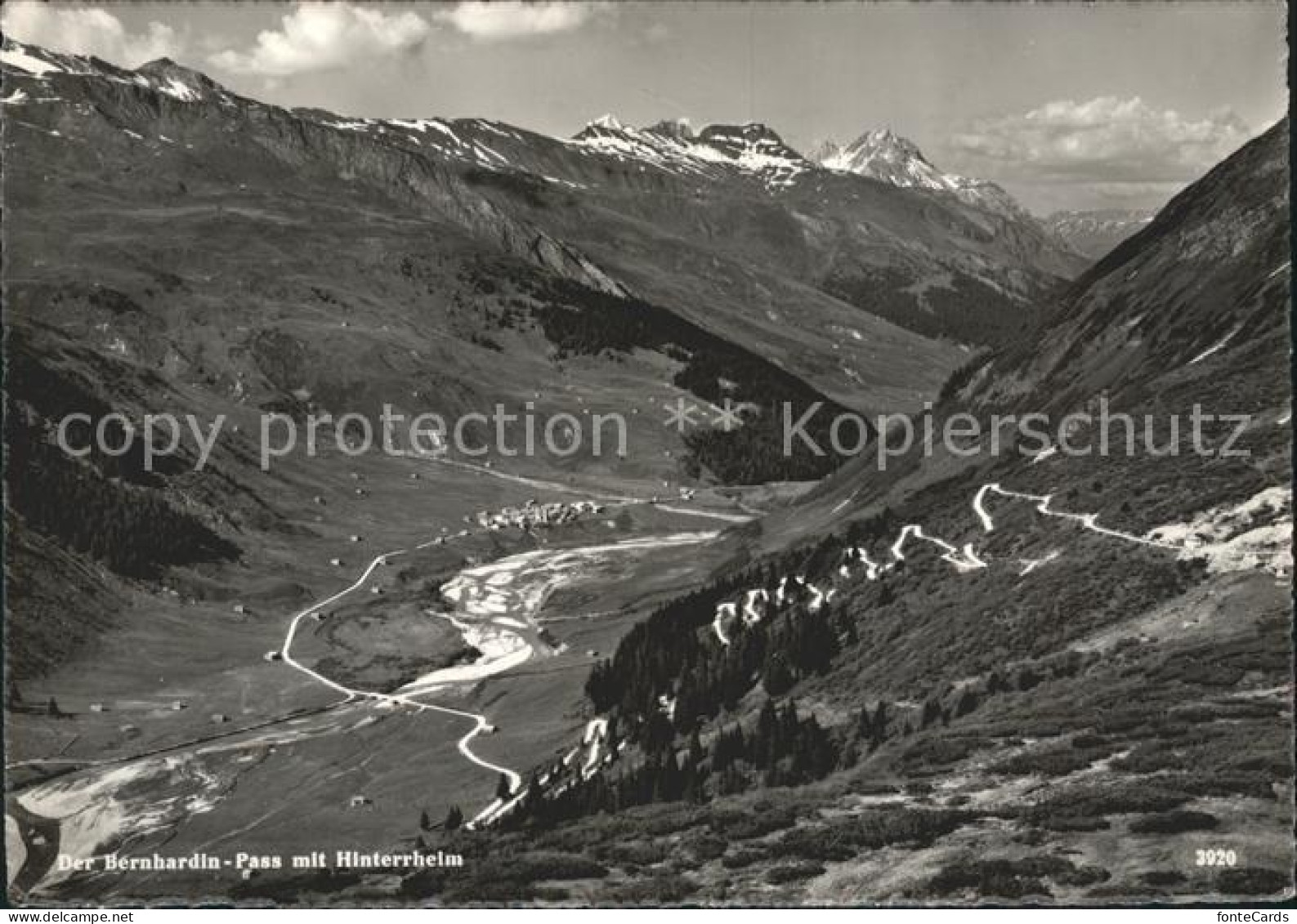 Hinterrhein Bernhardin Pass