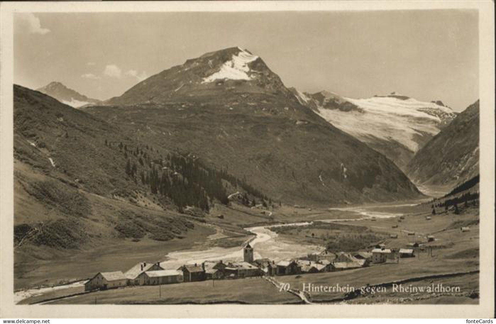 Hinterrhein Rheinwaldhorn
