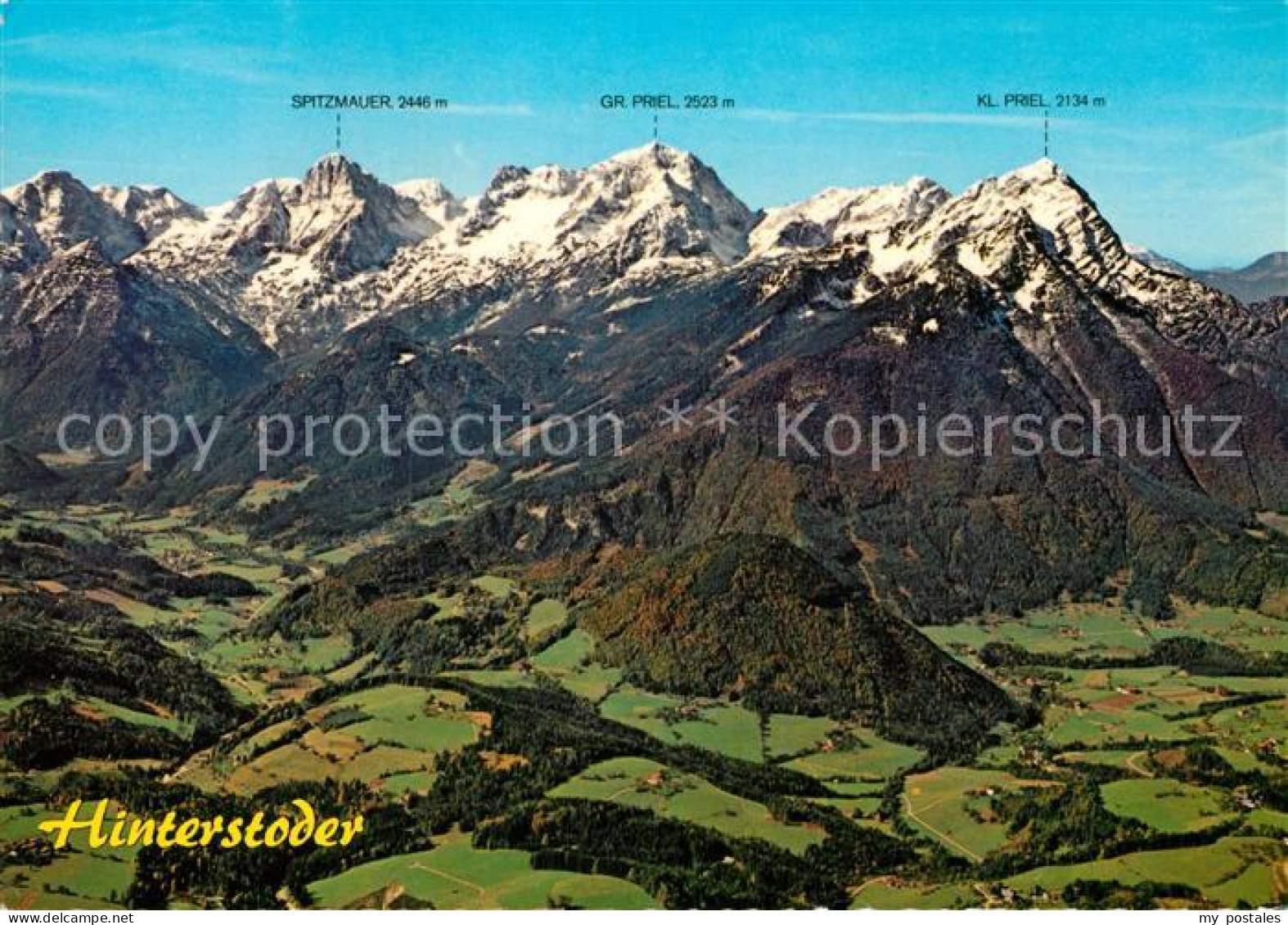 Hinterstoder Fliegeraufnahme