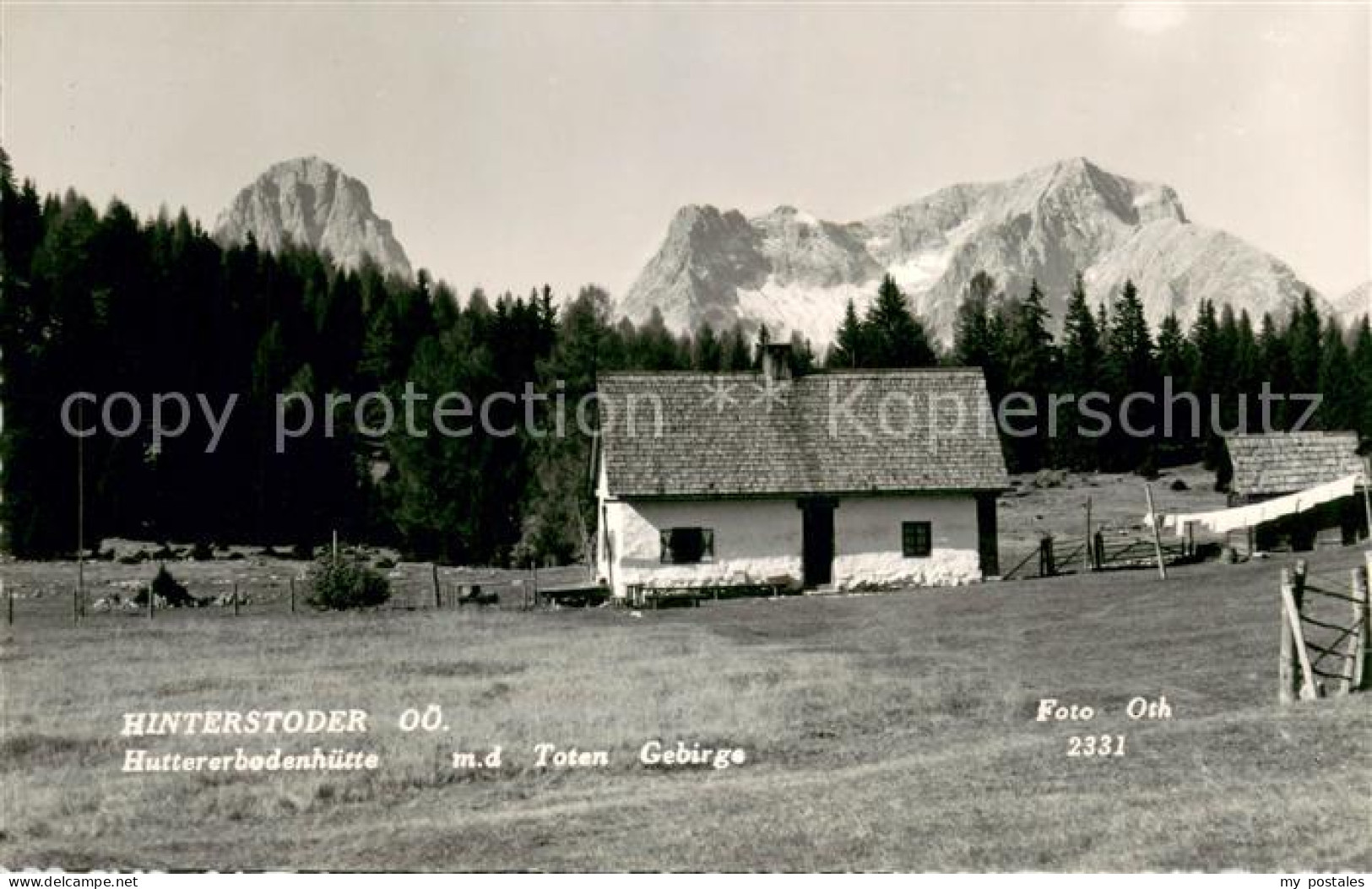 Hinterstoder Huttererbodenhuette Totes Gebirge