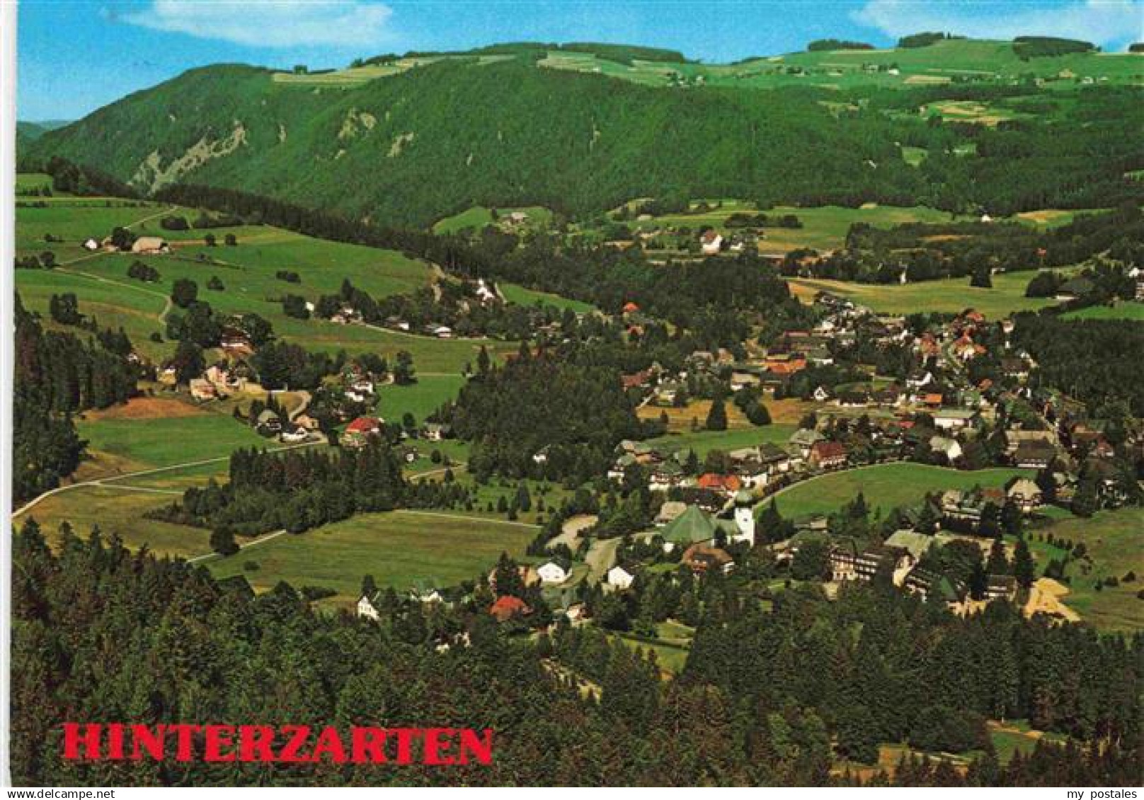 Hinterzarten Fliegeraufnahme