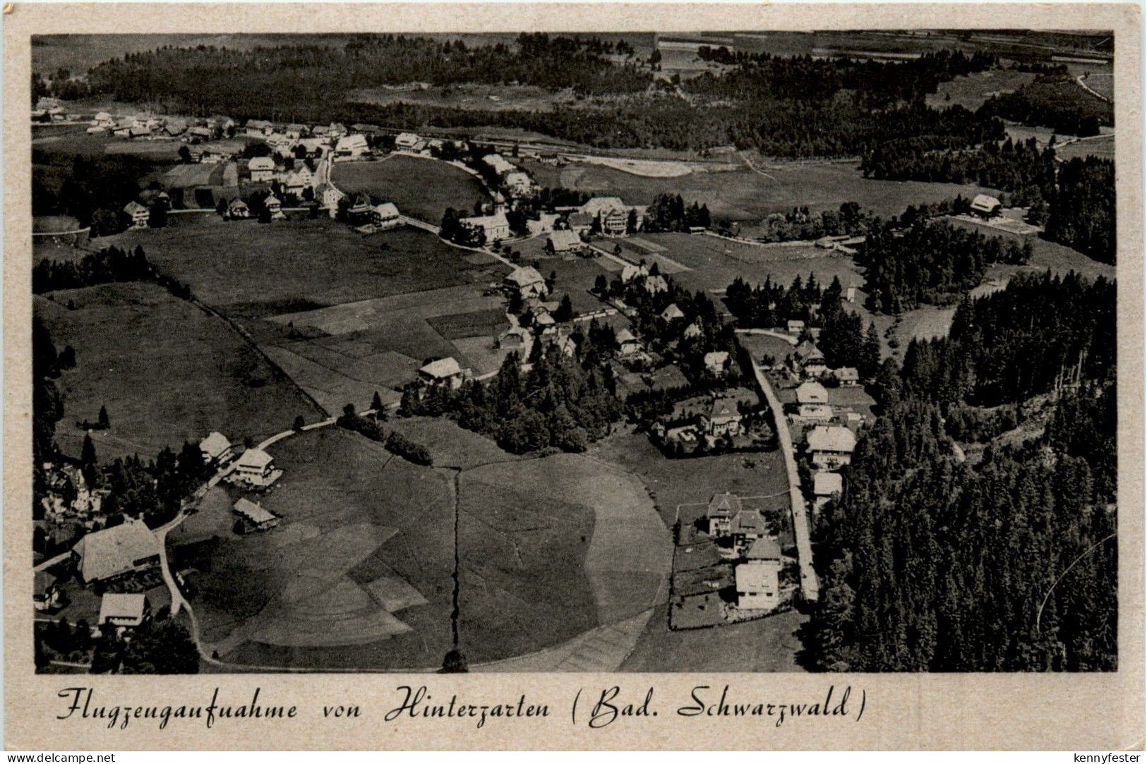 Hinterzarten - Flugzeugaufnahme