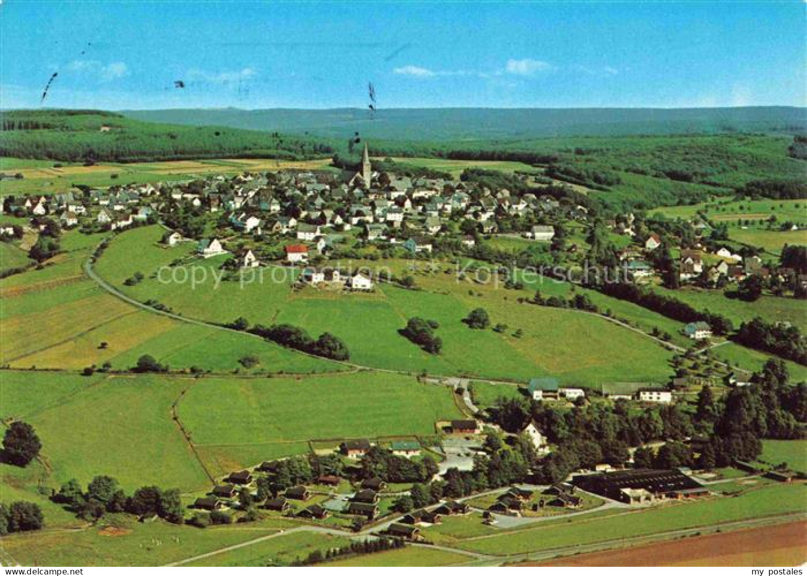 Hirschberg Warstein Fliegeraufnahme