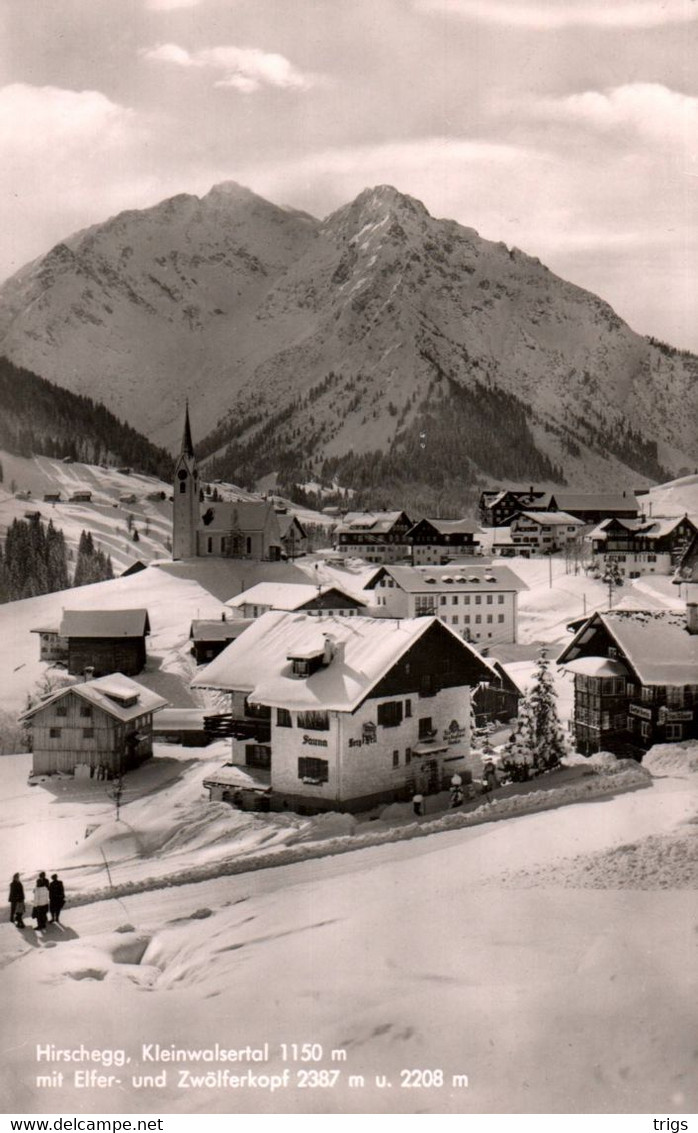 Hirschegg - Kleinwalsertal mit Elfer- und Zwölferkopt