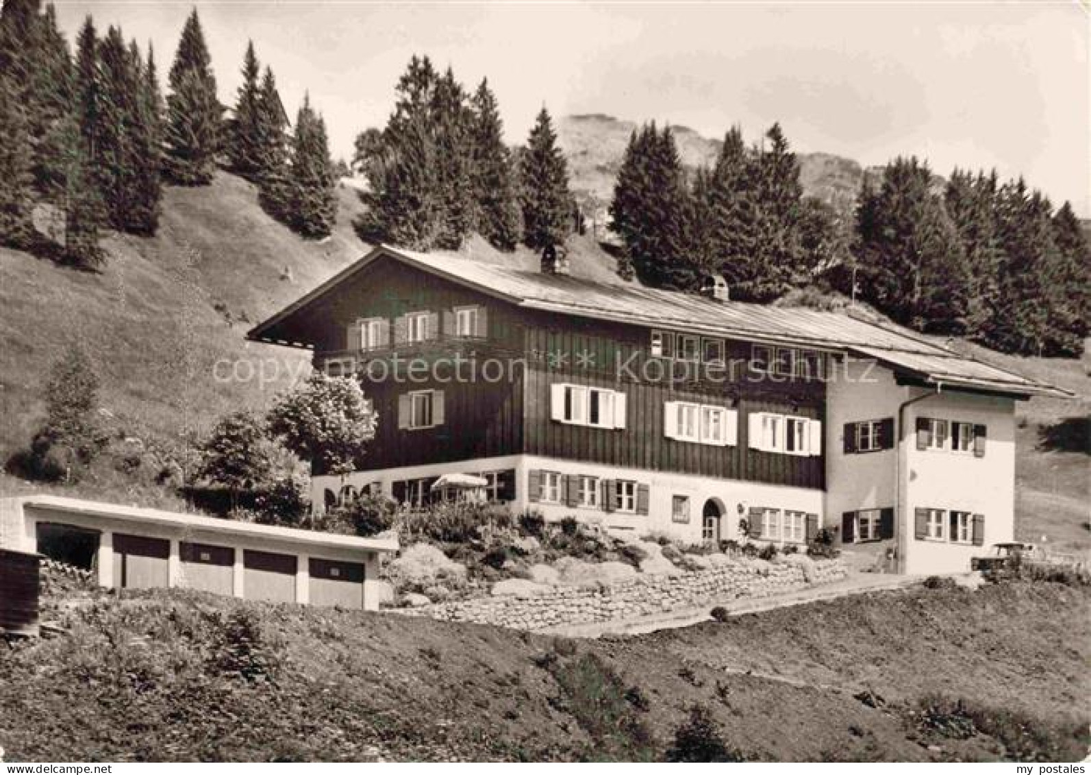 Hirschegg Kleinwalsertal Vorarlberg AT Erholungsheim-Berghalde Kleinwalsertal Be