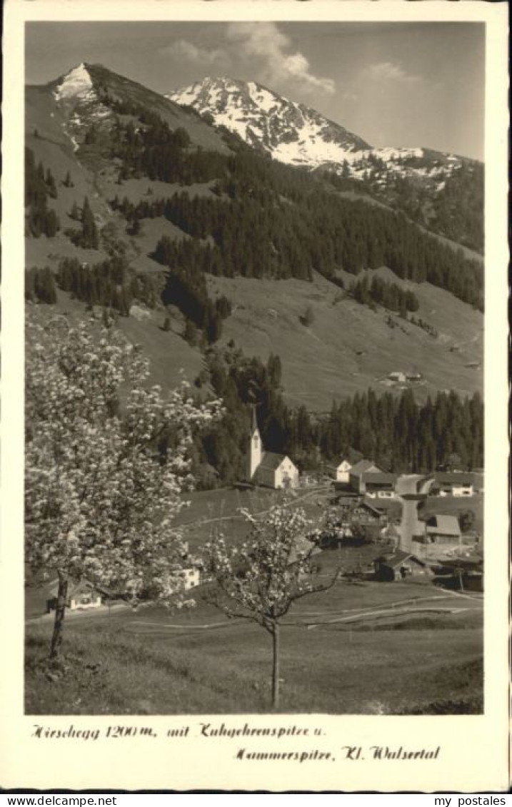 Hirschegg Kleinwalsertal Vorarlberg Hirschegg Kleinwalsertal Kuhgehrenspitze Ham