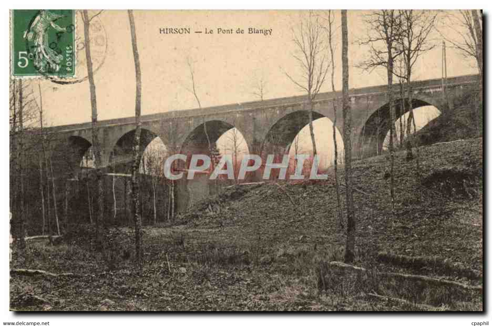 Hirson - Le Pont de Blangry - CPA