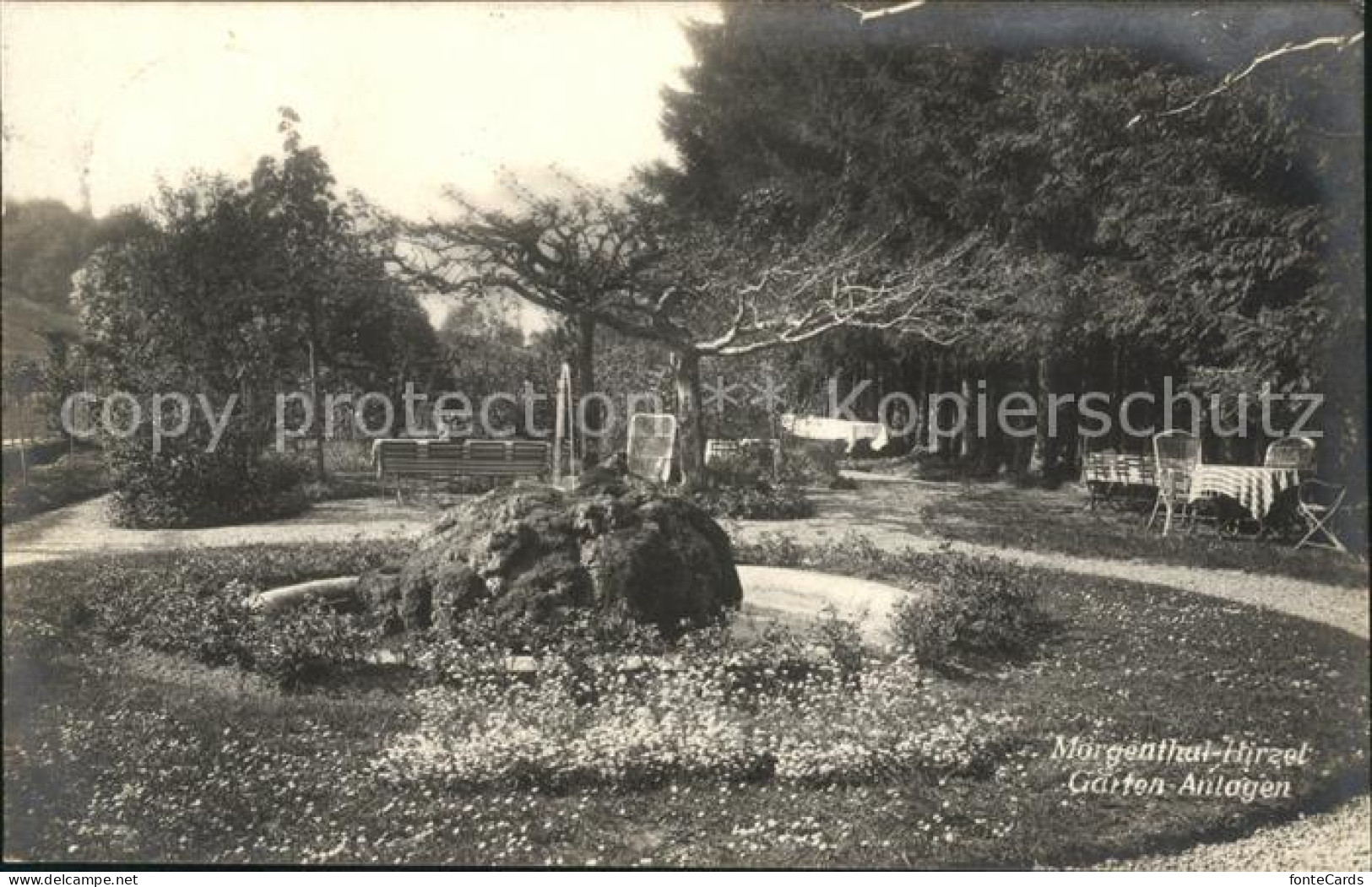 Hirzel Horgen Garten Anlagen