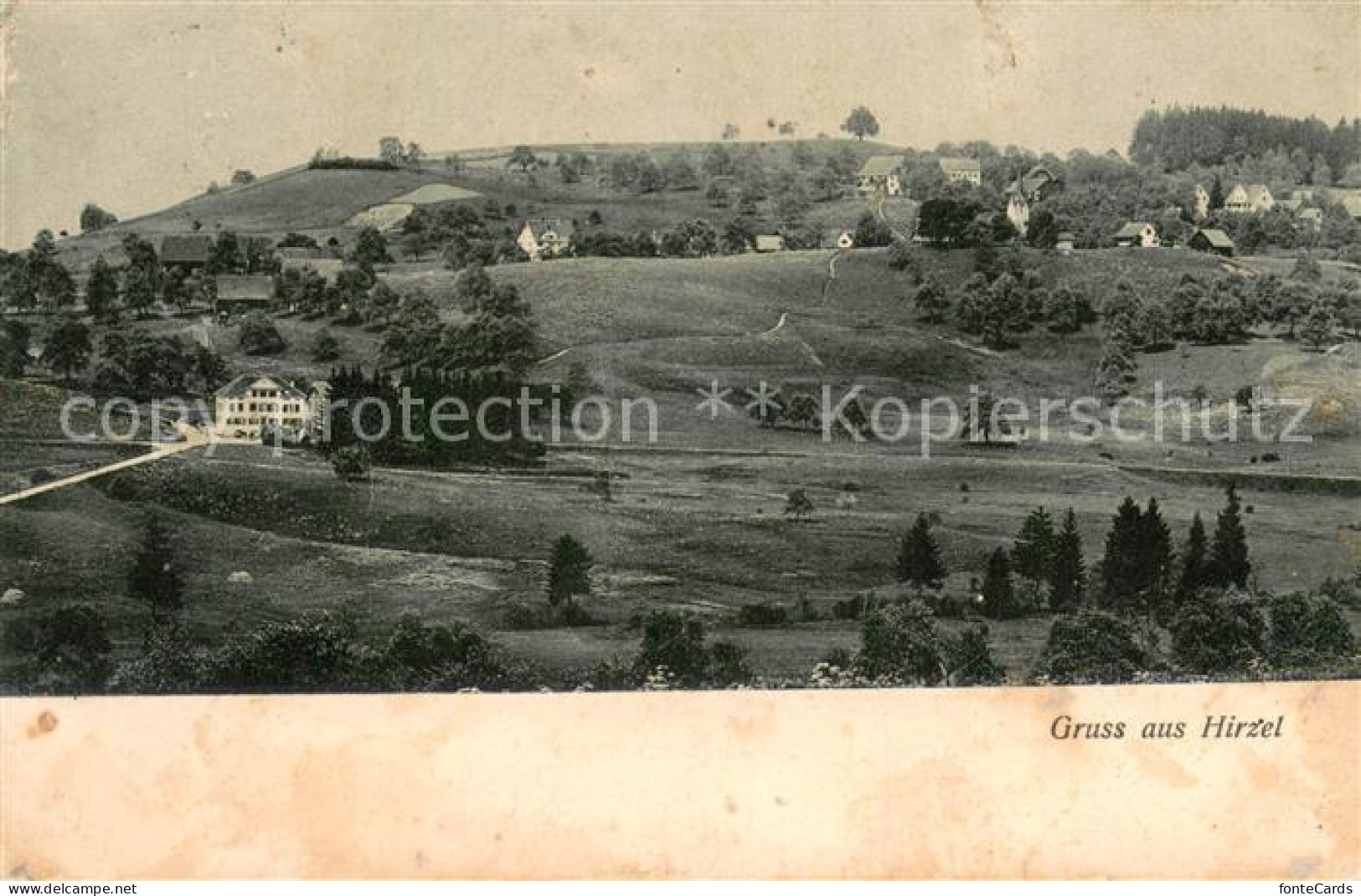 Hirzel Horgen Panorama