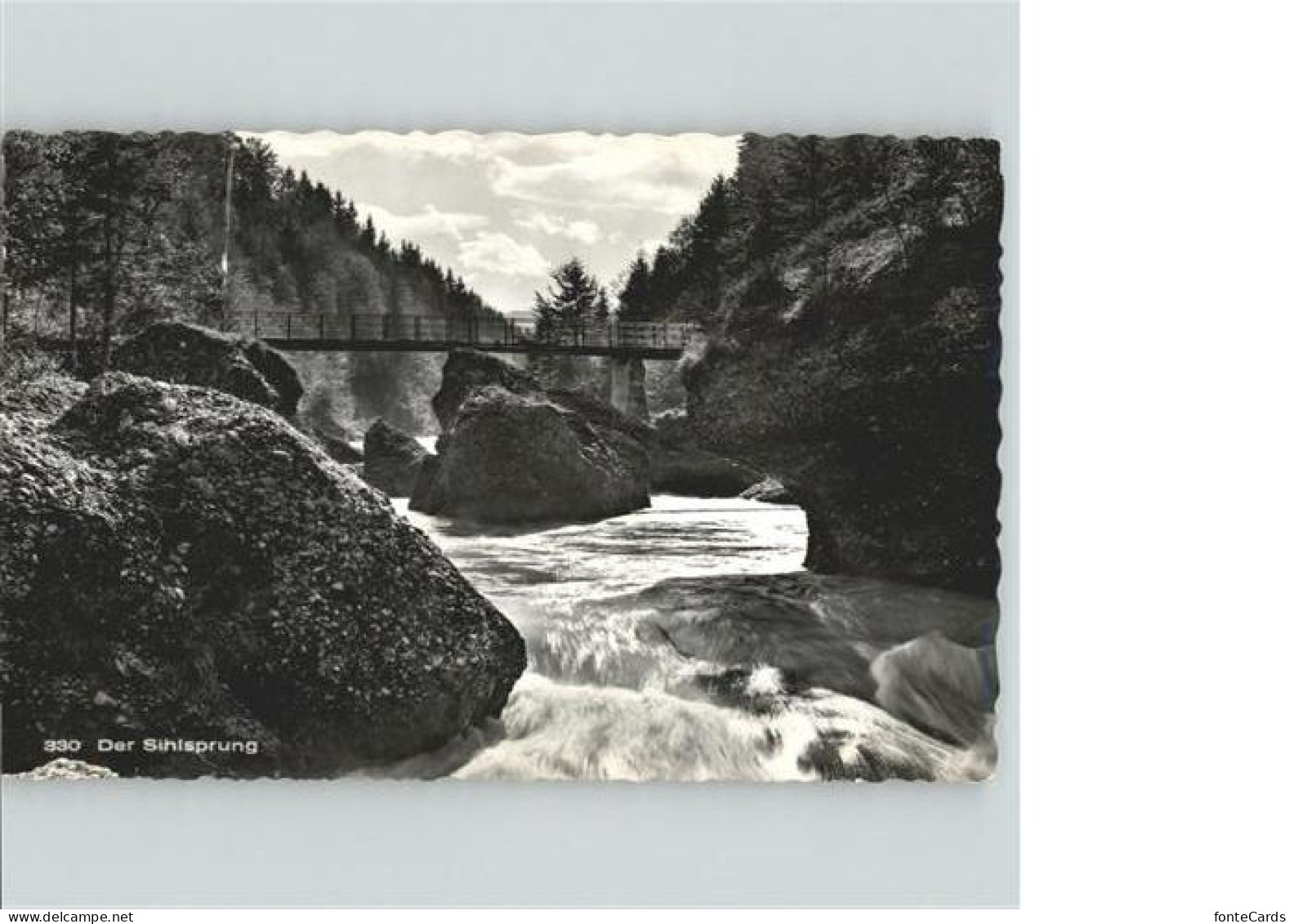 Hirzel Sihlsprung Bruecke