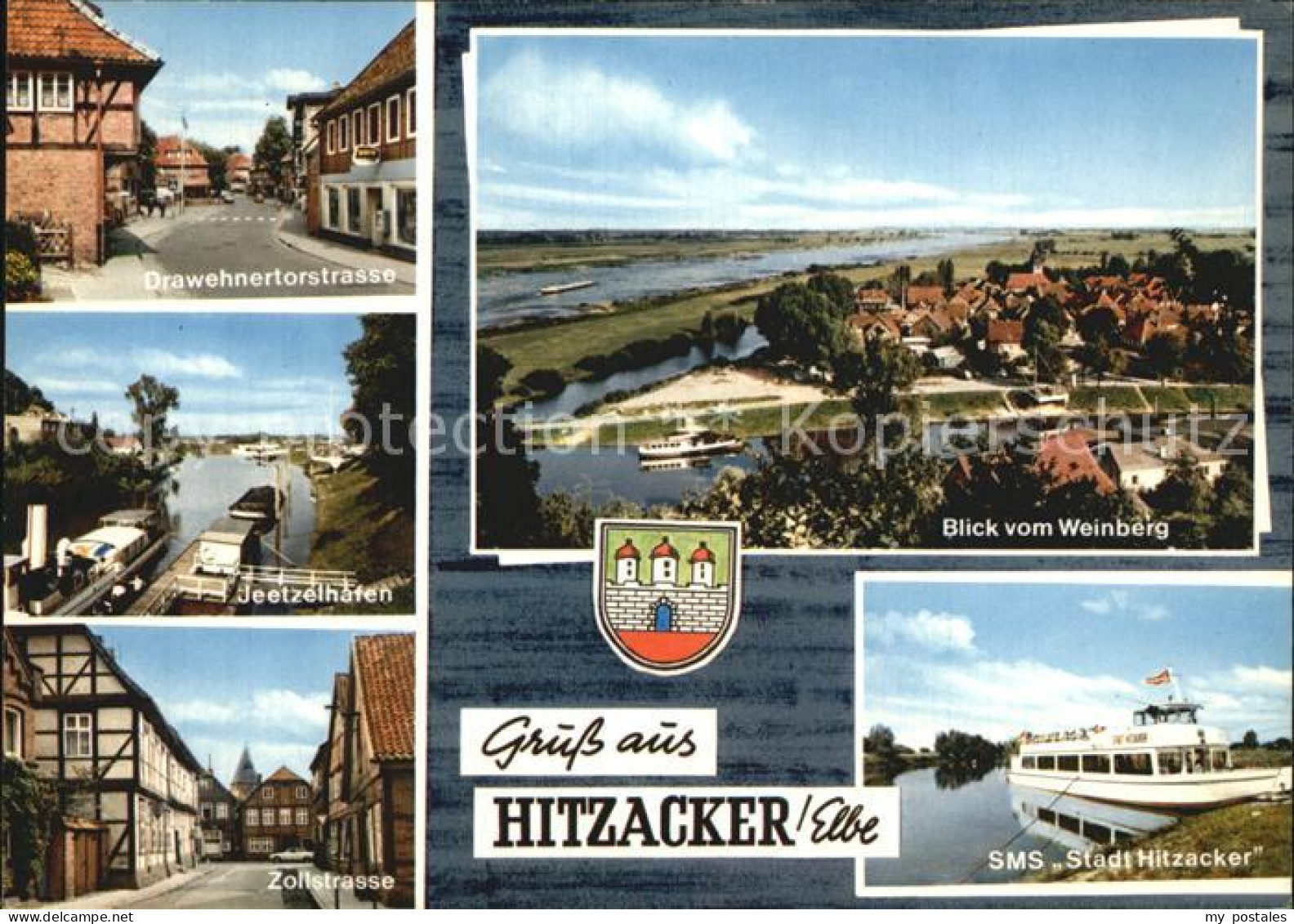 Hitzacker Elbe Drawehnertorstrasse Zollstrasse SMS Stadt Hitzacker Jeetzelhafen