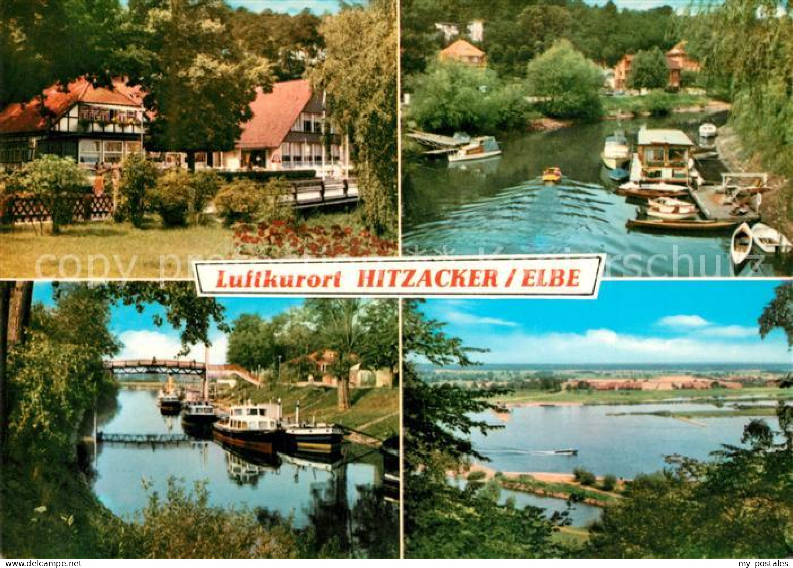 Hitzacker Elbe Elbpartien Hausboote