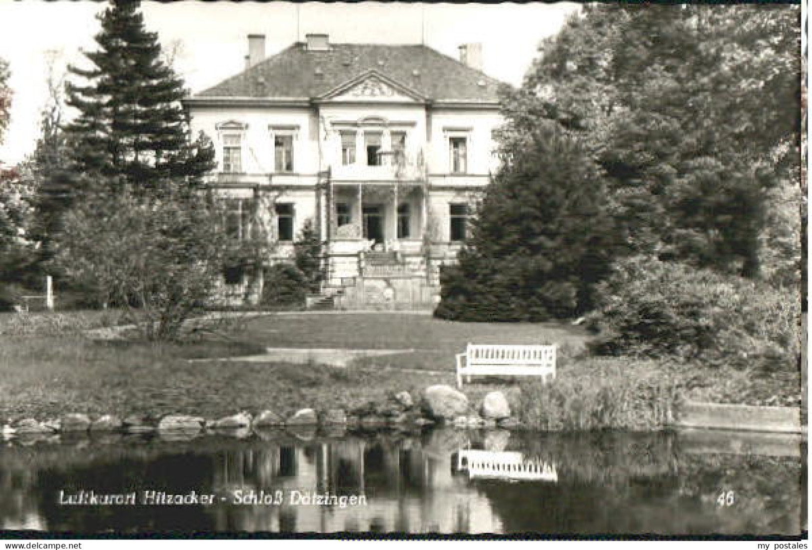 Hitzacker Elbe Hitzacker Schloss x 1960