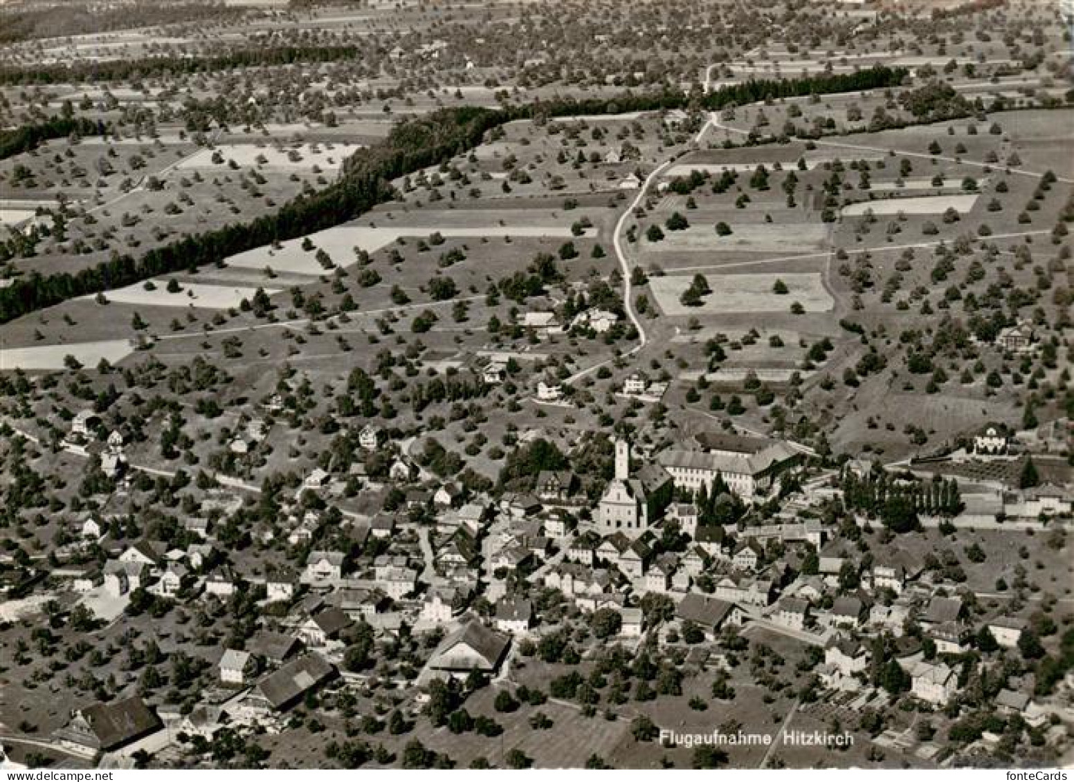Hitzkirch LU Fliegeraufnahme