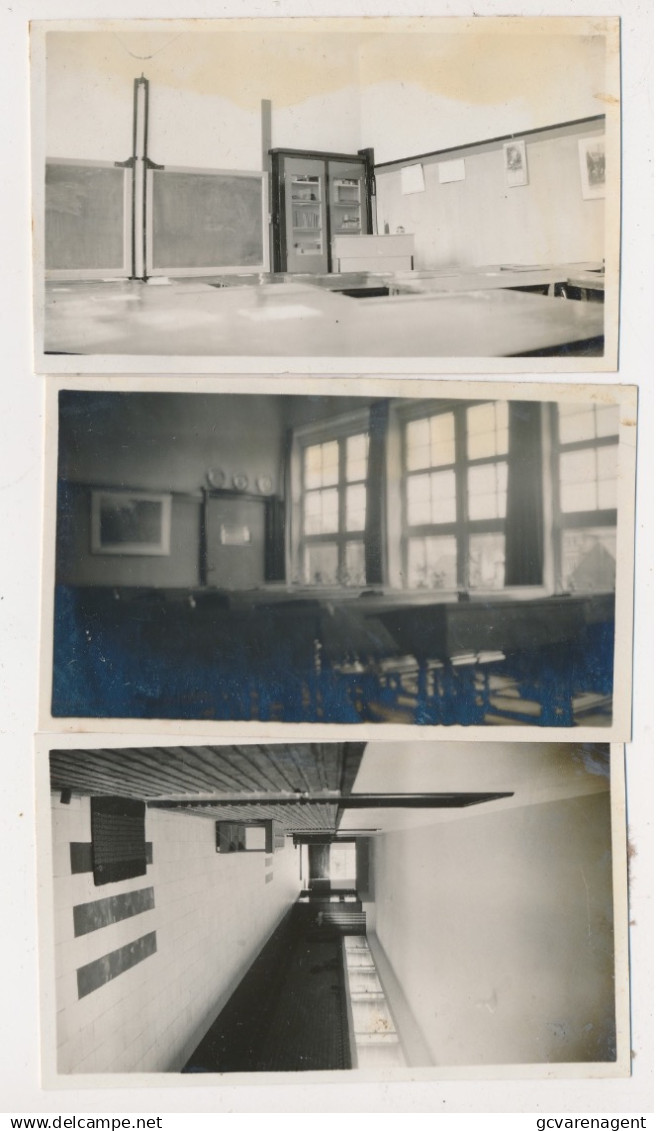 HIVERSUM  3  FOTO'S 11 X 6 CM   1930. =. FROBELSCHOOL