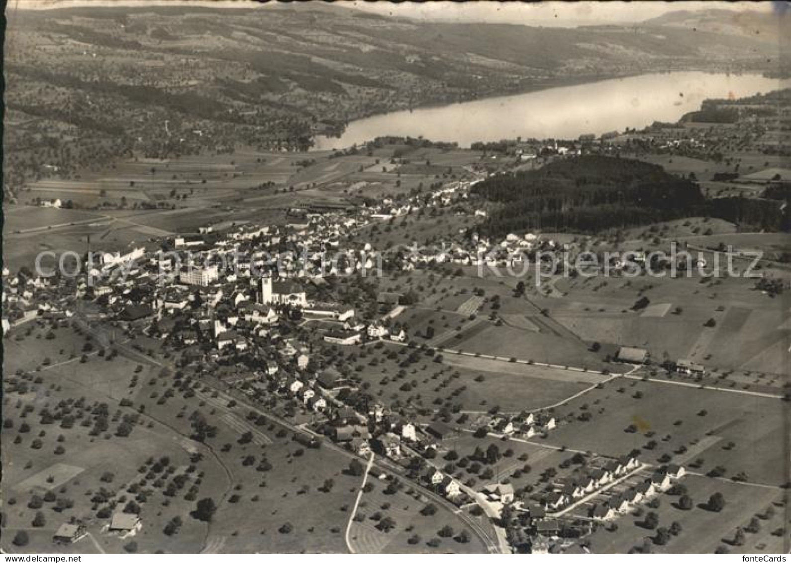 Hochdorf LU Fliegeraufnahme