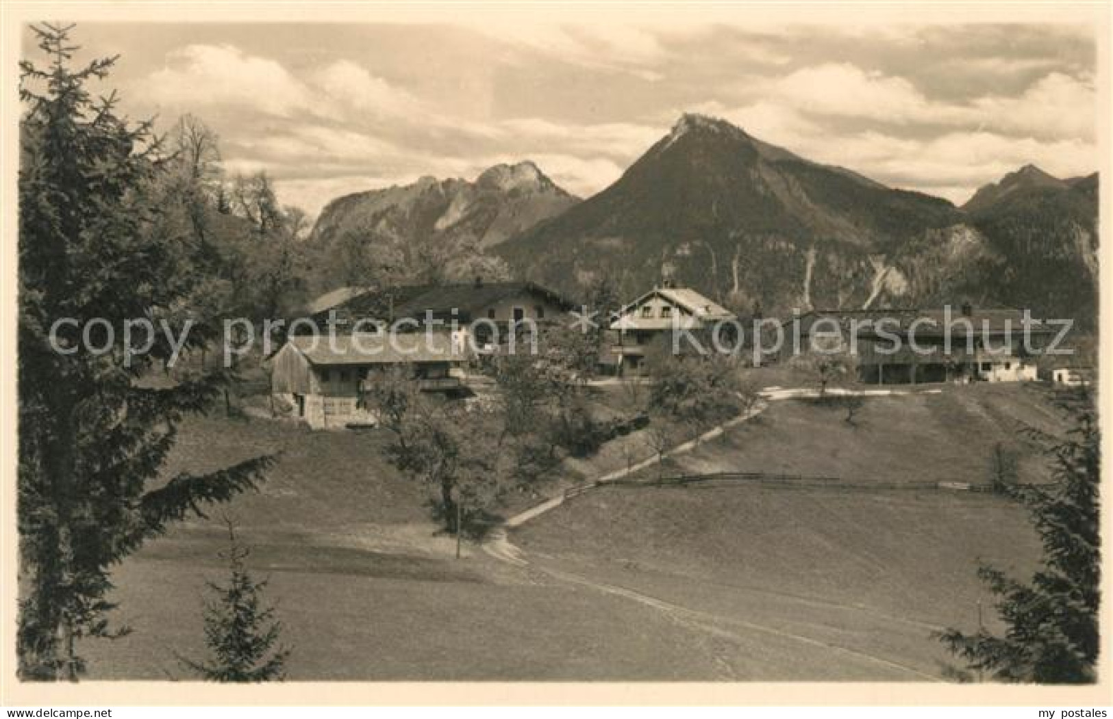 Hocheck Oberaudorf mit Blick zum Heuberg Chiemgauer Alpen