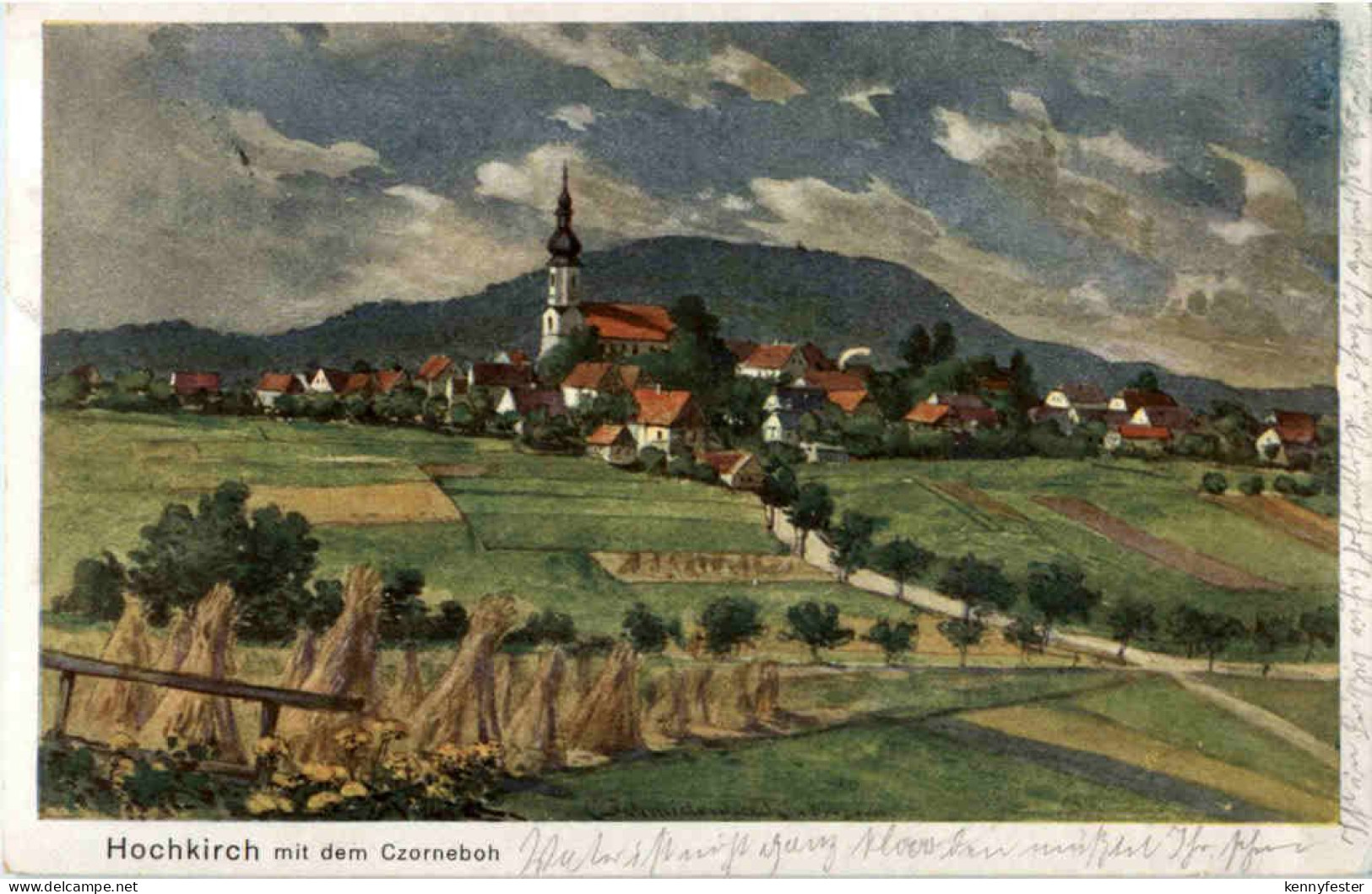 Hochkirch mit dem Czorneboh