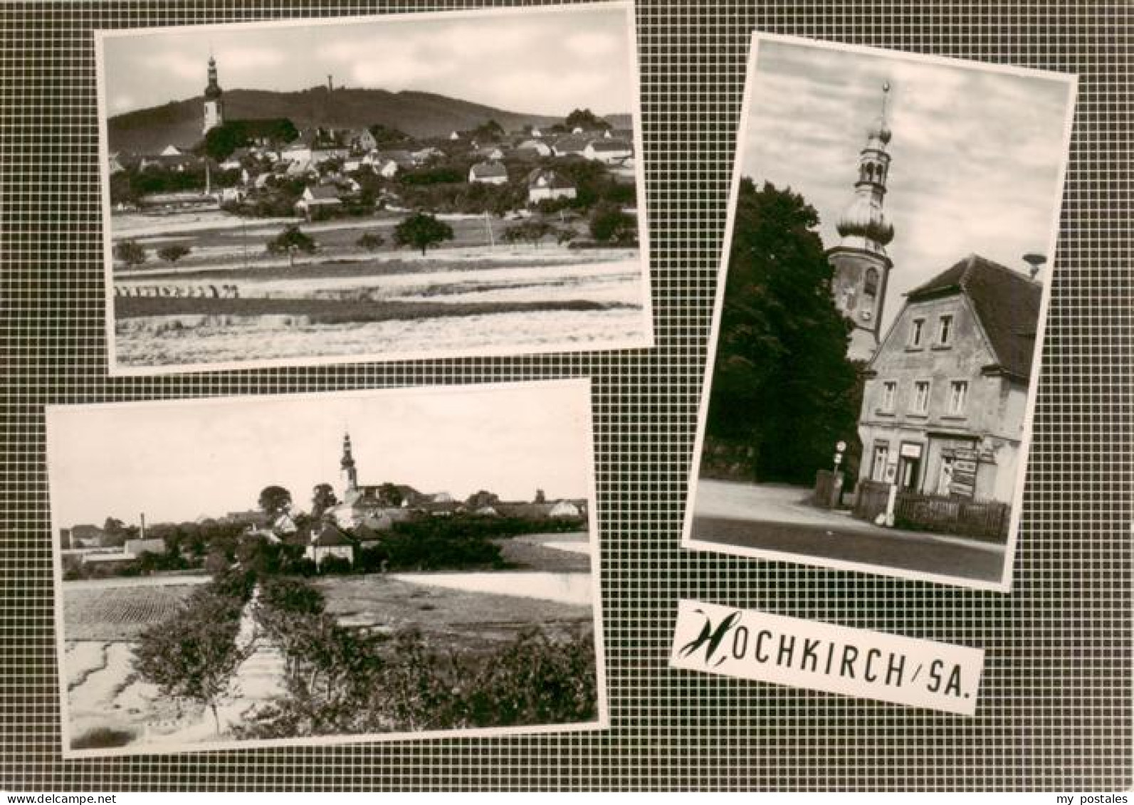 Hochkirch Sachsen Teilansichten Kirche