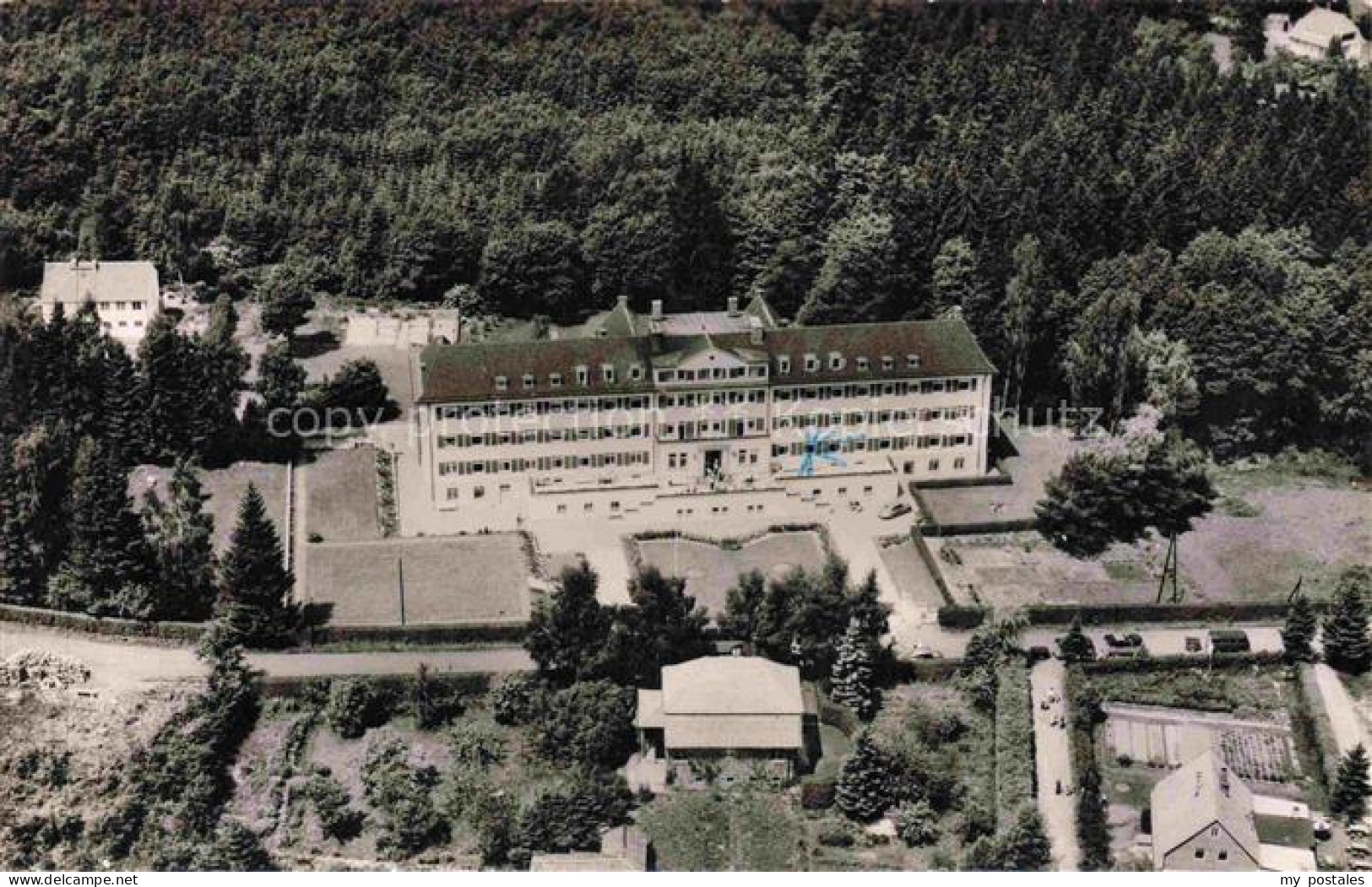 Hochwaldhausen Grebenhain Vogelsbergkreis Hessen Hoehenluftkurort Kurhaus Wald G