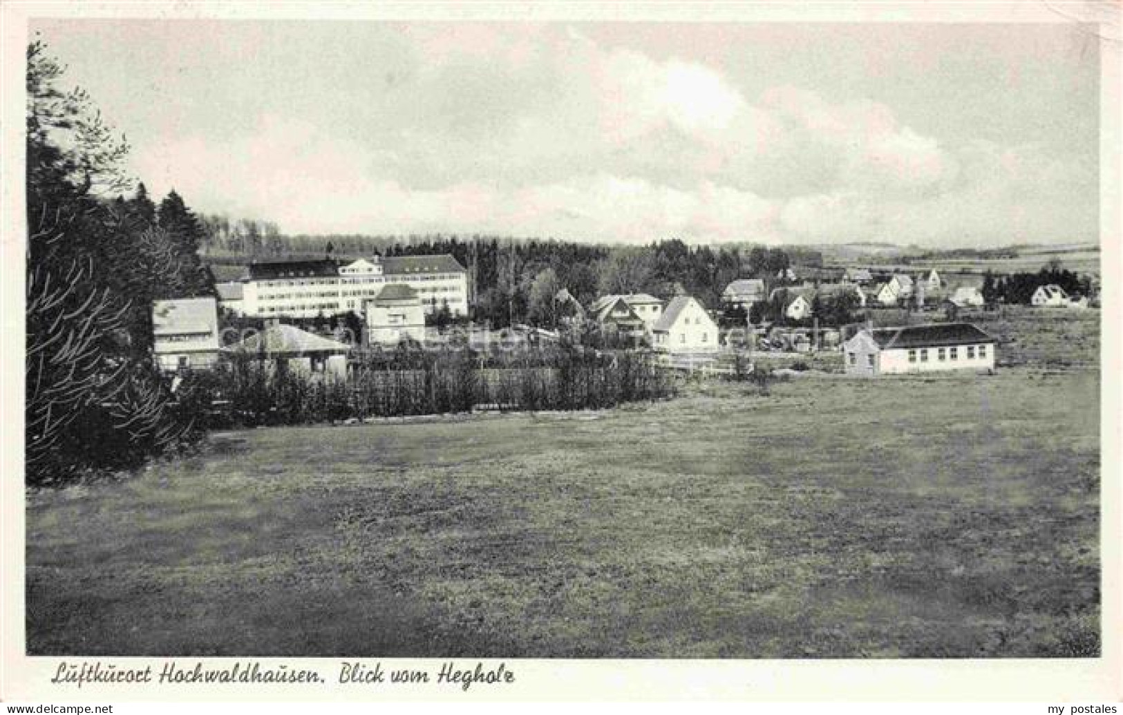 Hochwaldhausen Grebenhain Vogelsbergkreis Hessen Luftkurort Panorama Sanatorium