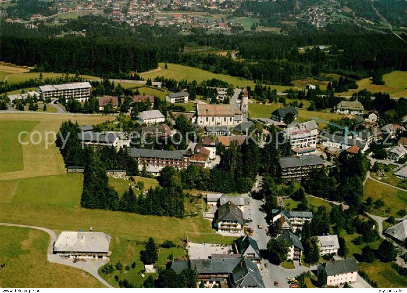 Hoechenschwand Fliegeraufnahme