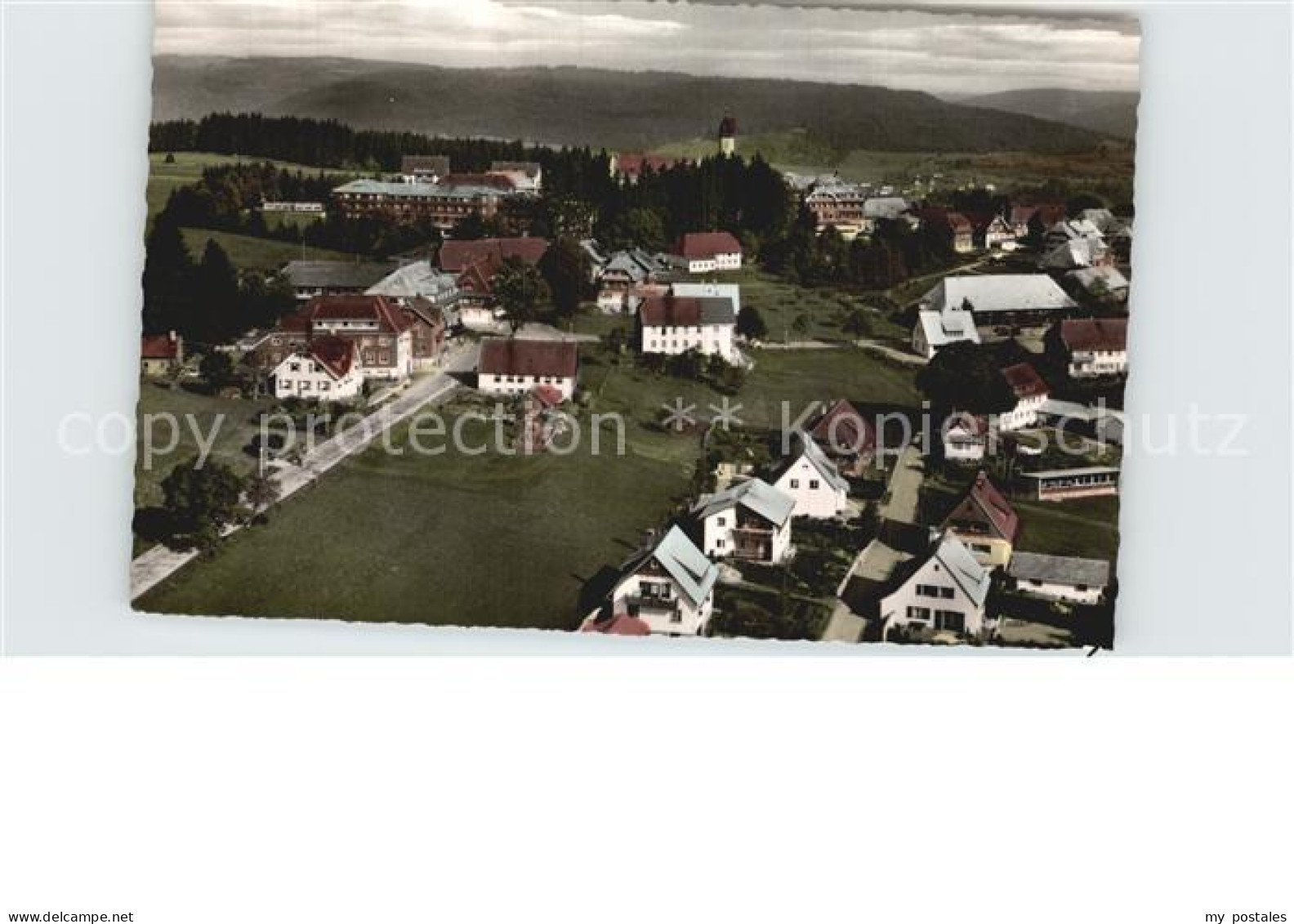 Hoechenschwand Schwarzwald BW Fliegeraufnahme