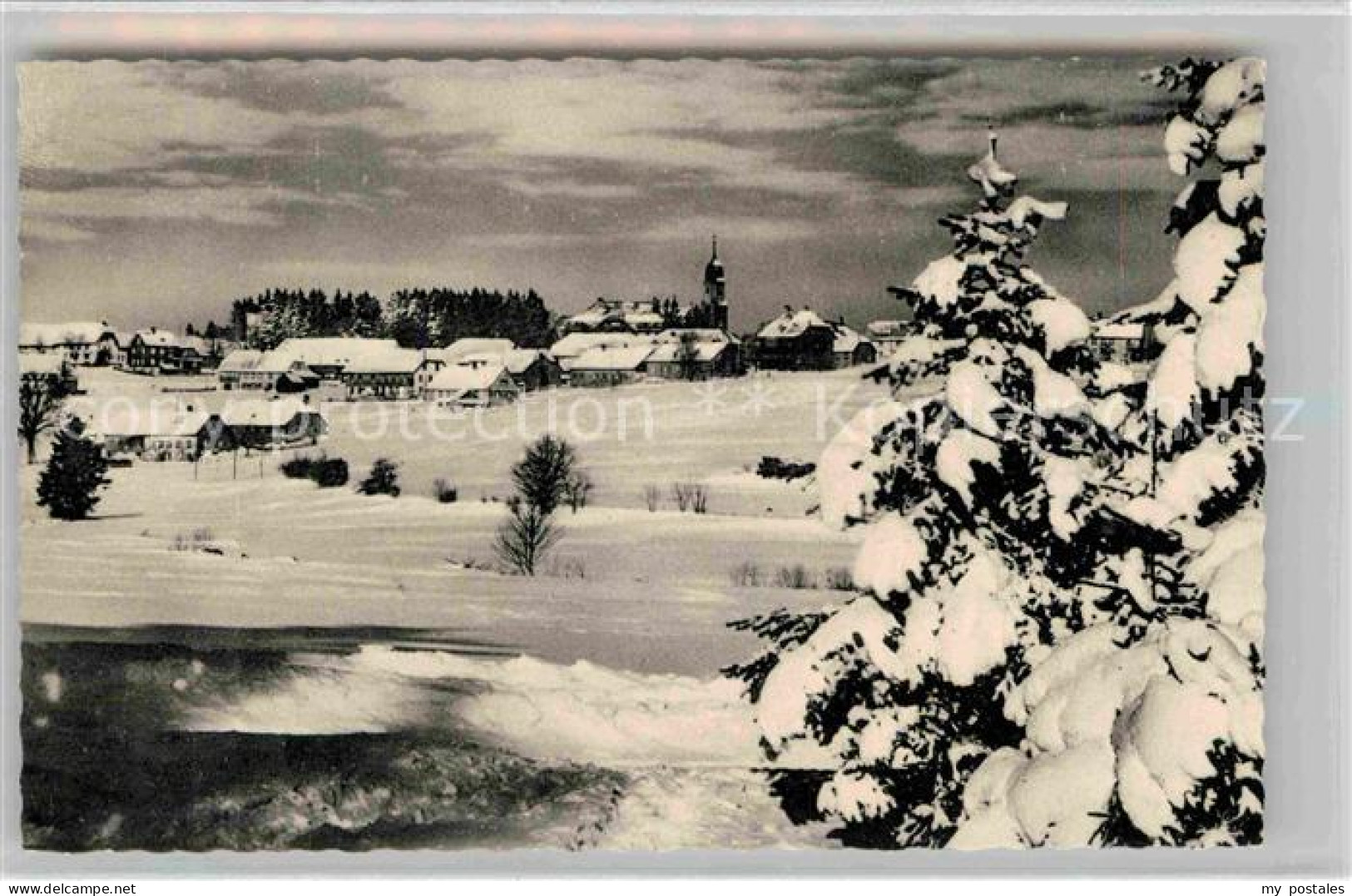 Hoechenschwand Schwarzwald BW Ortsansicht