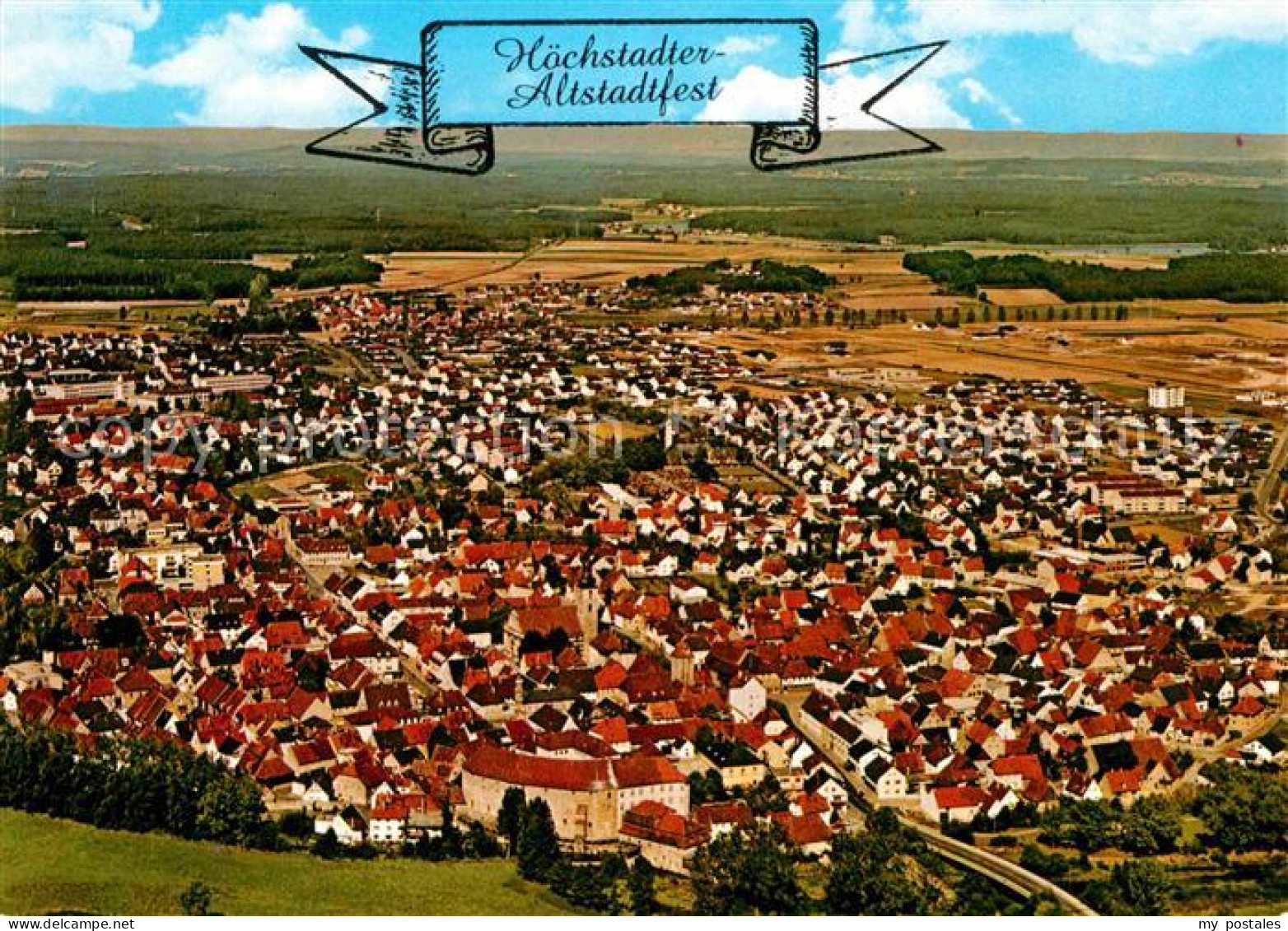 Hoechstadt Aisch Fliegeraufnahme