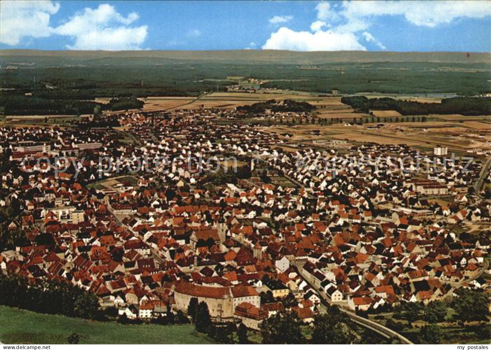 Hoechstadt Aisch Fliegeraufnahme