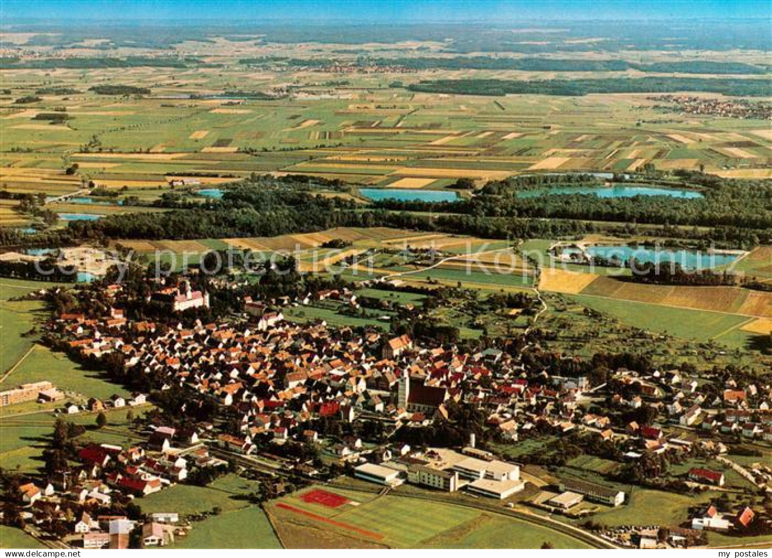 Hoechstaedt Donau Fliegeraufnahme